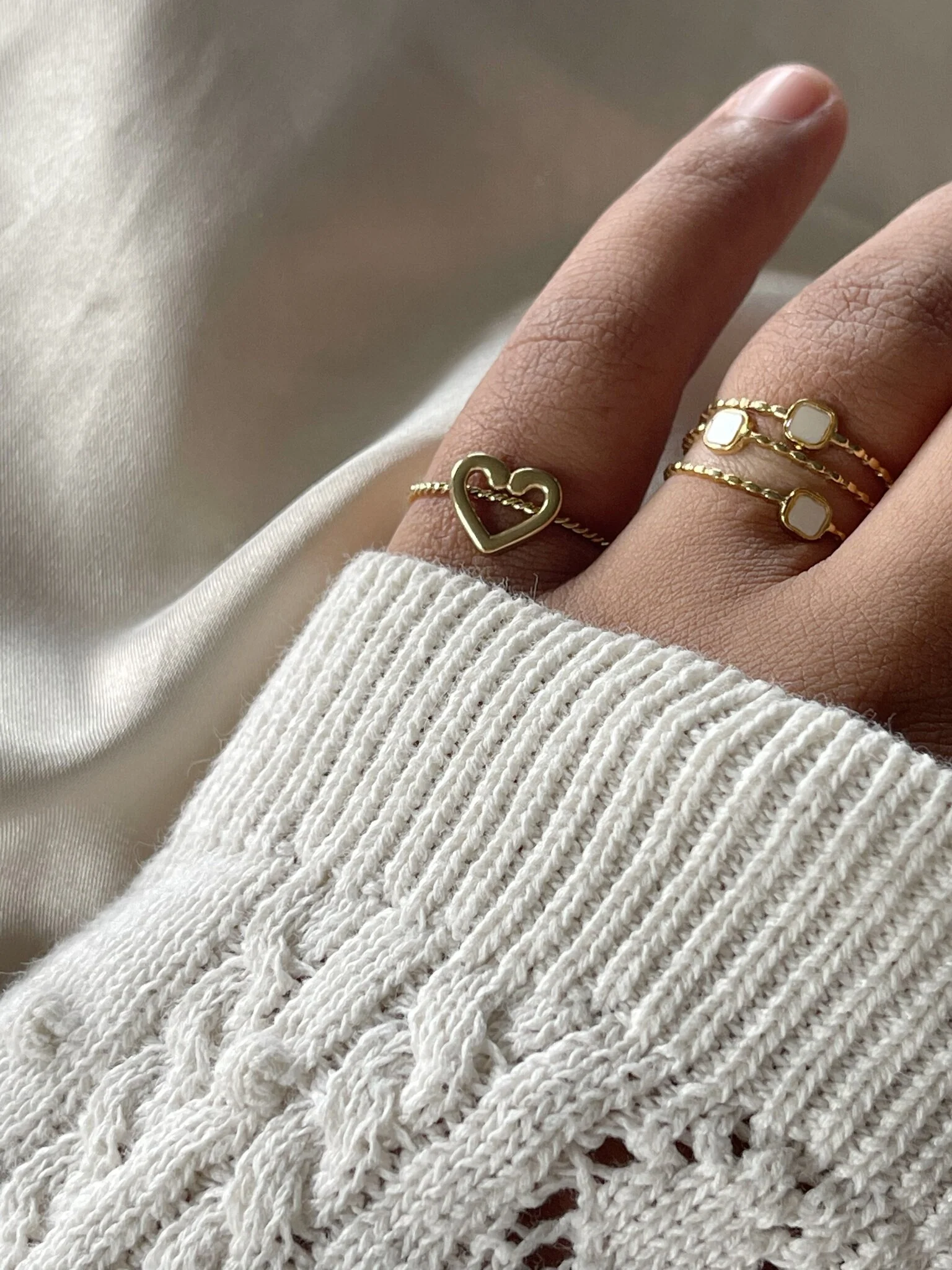 Meike - Ring - Stainless Steel - Adjustable - Image 2