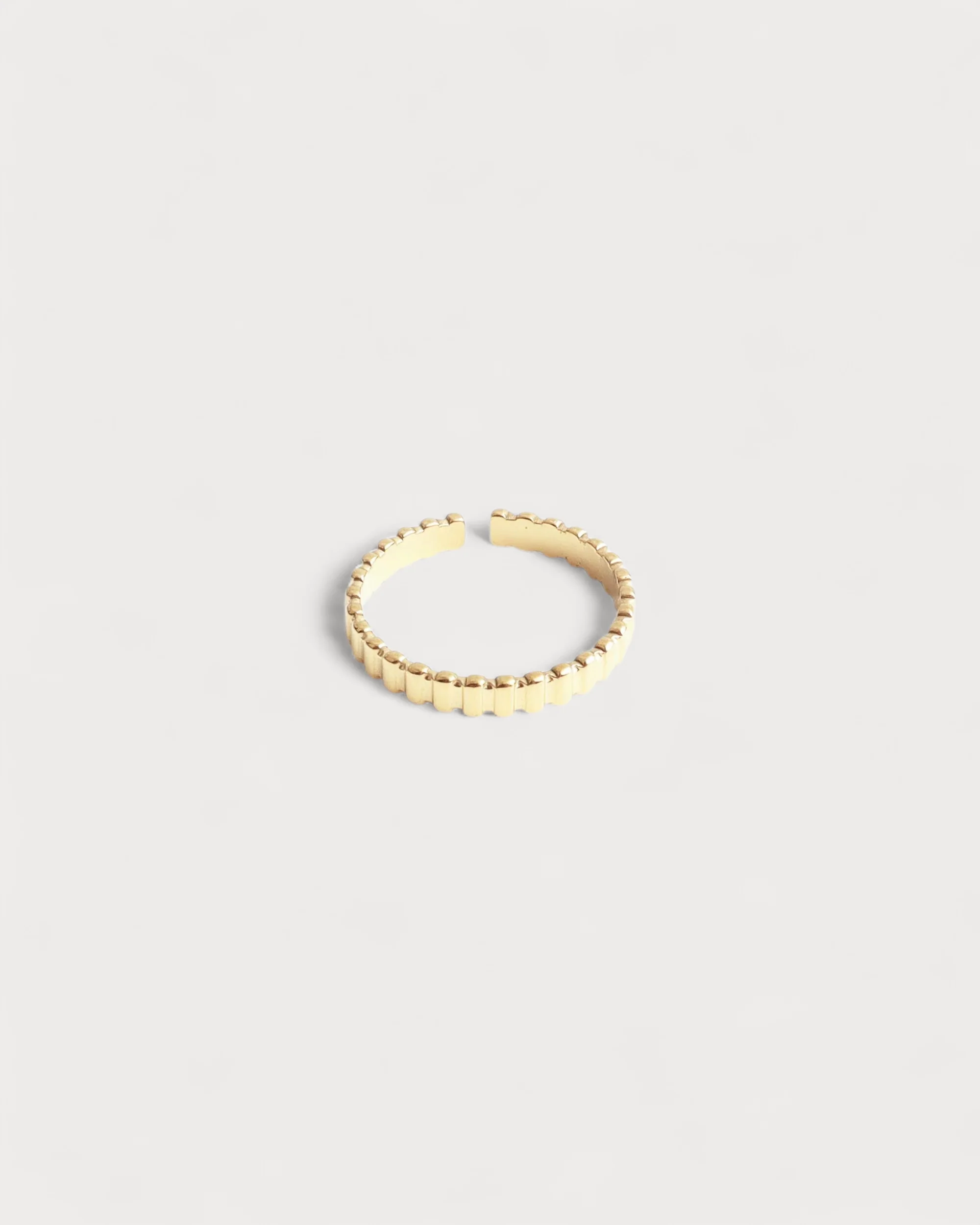 Mika - Ring - Stainless Steel - Adjustable