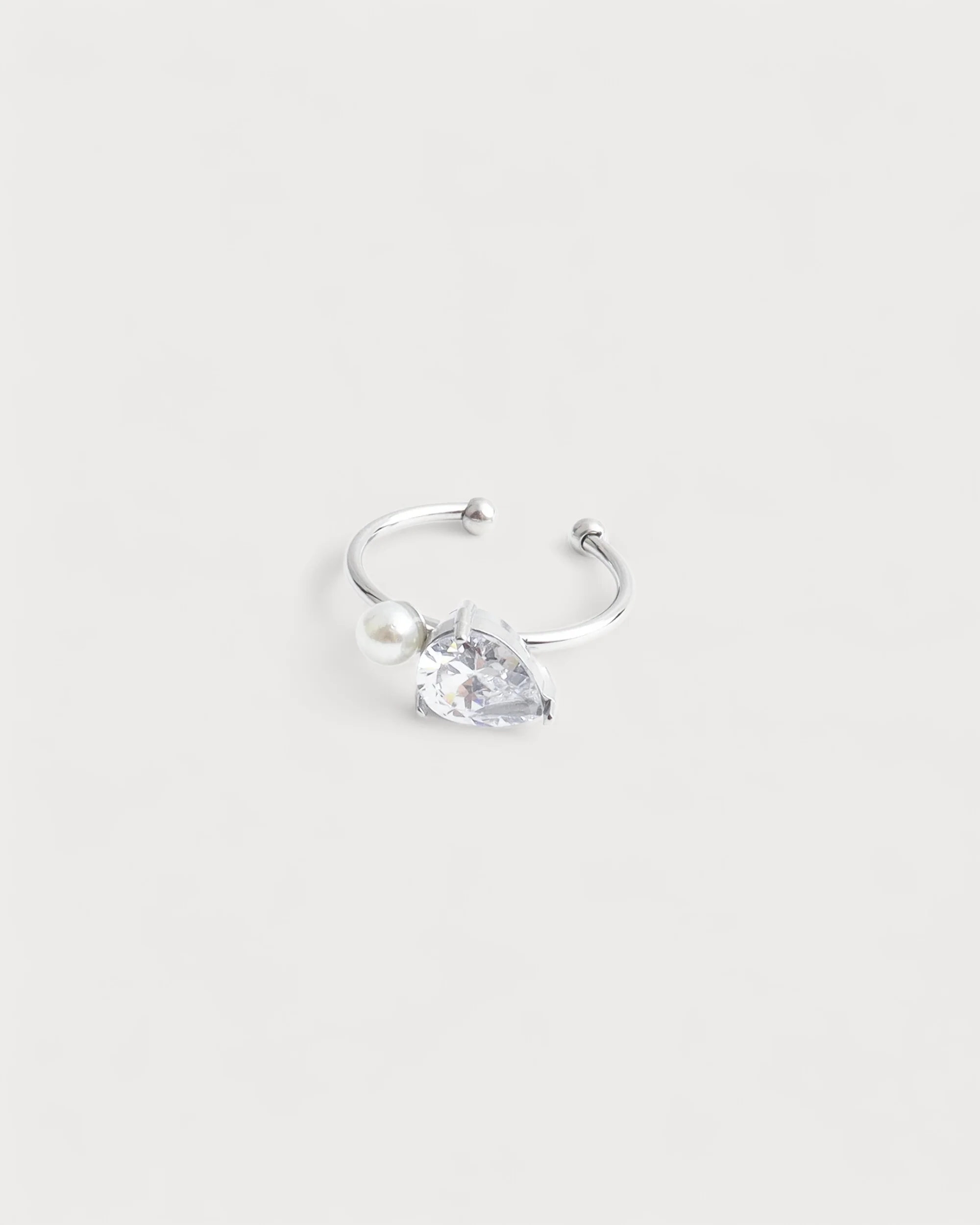 Mireille - Ring - Stainless Steel - Adjustable - Image 2