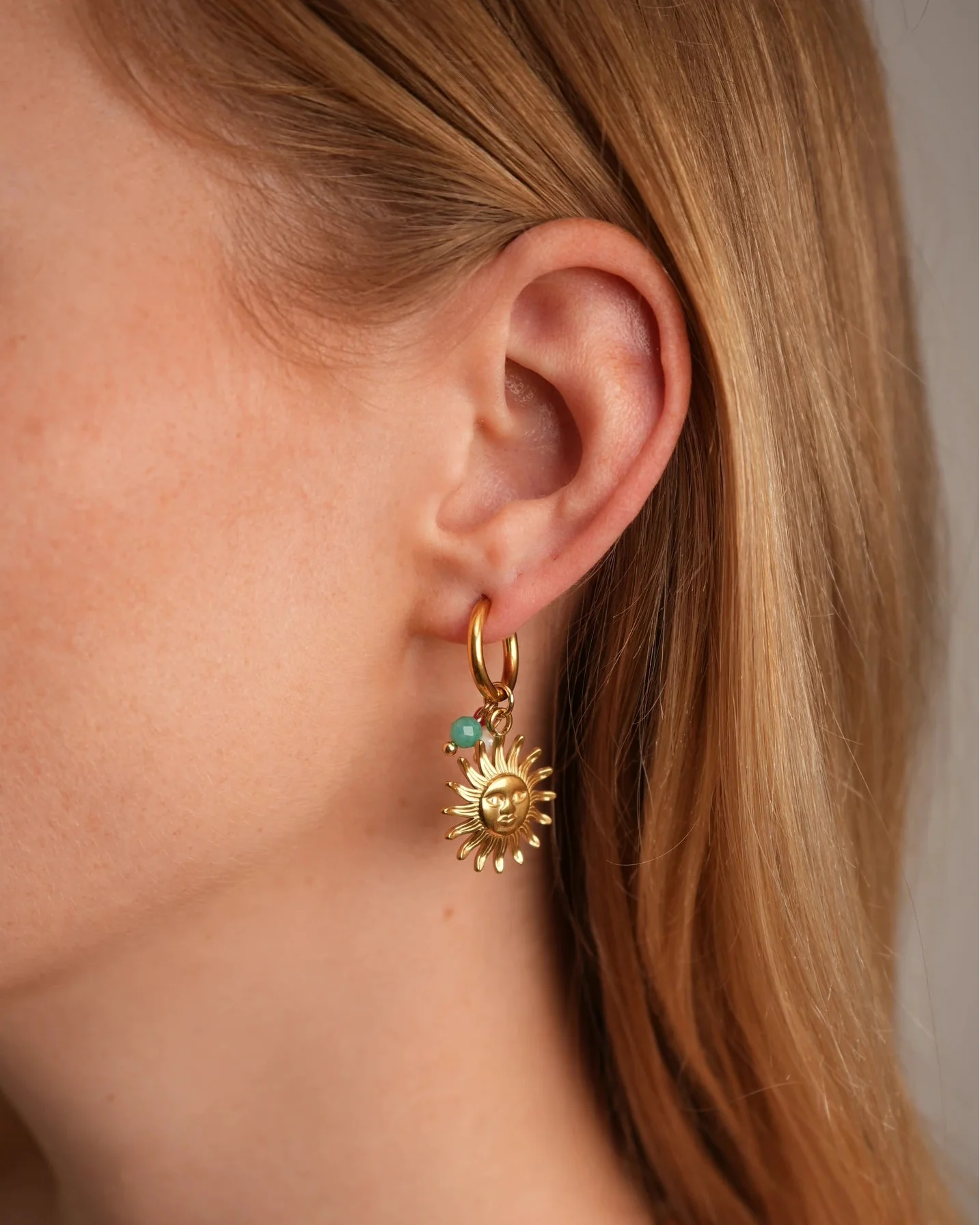 Miva - Earrings - Clip On - Stainless Steel - Image 2