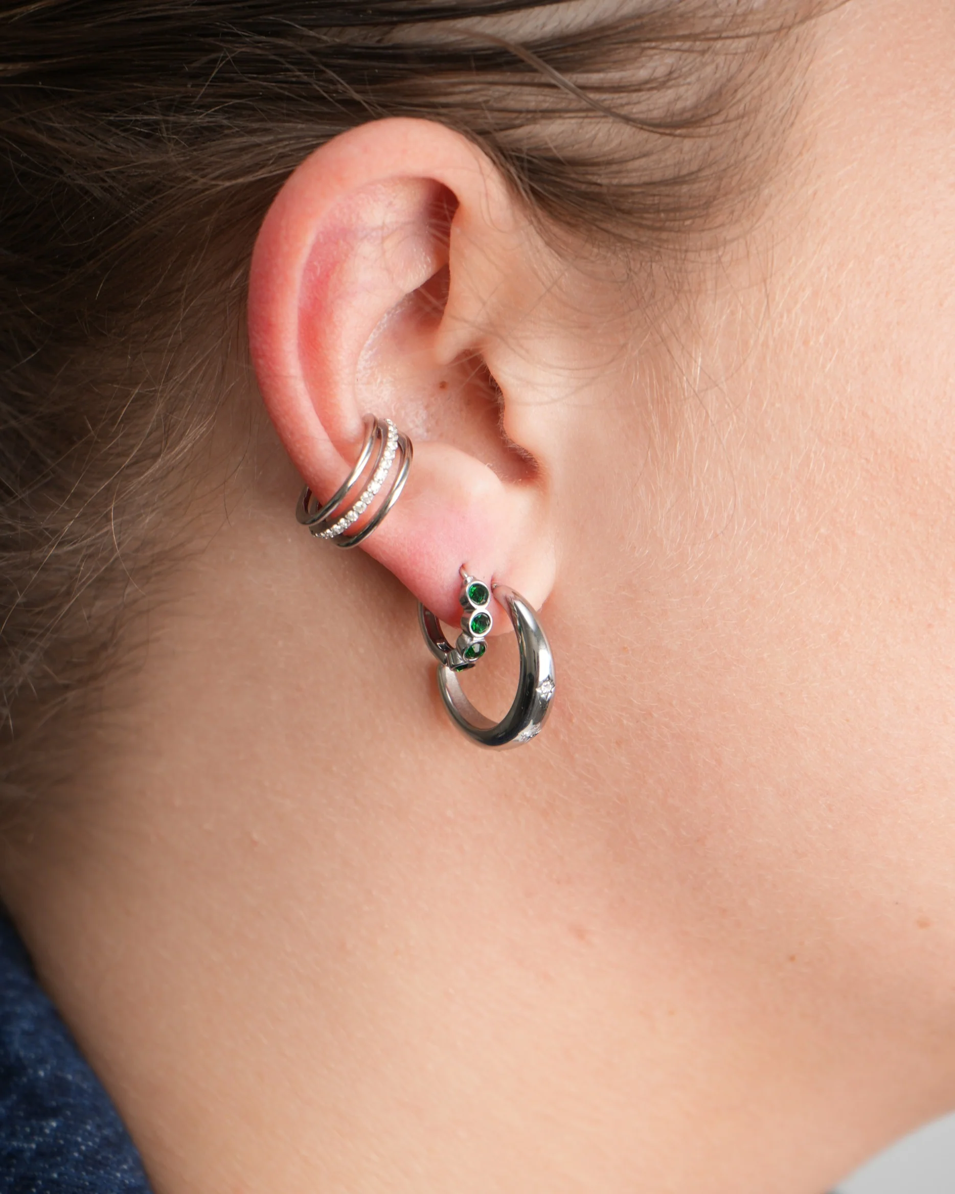 Mona - Earcuff - Stainless Steel - Image 4