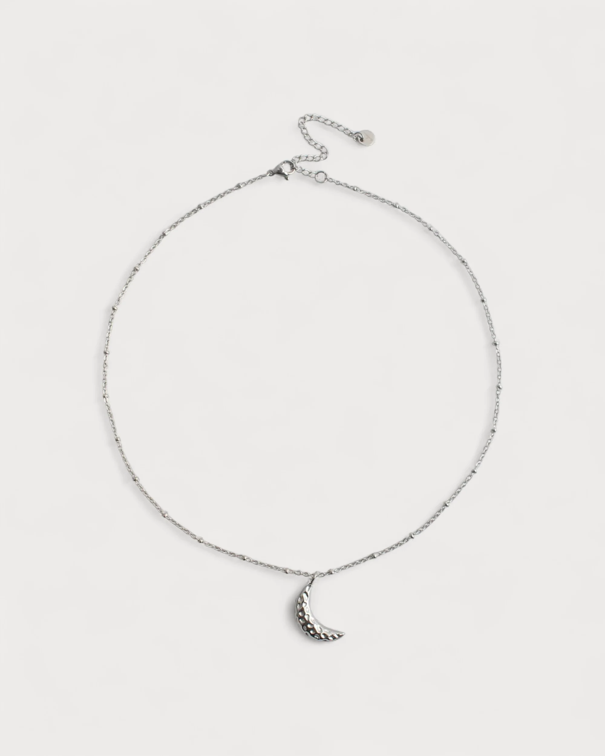 Moon - Necklace - Stainless Steel - Image 3