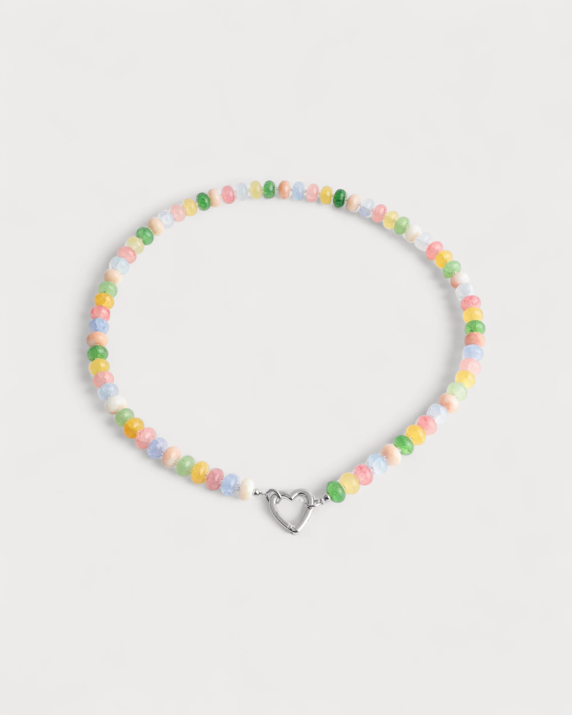 Nina - Necklace - Natural Stone - Stainless Steel - Image 3