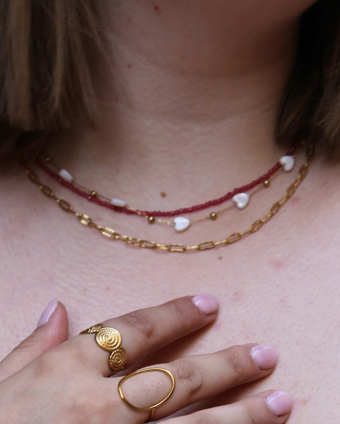Niran - Necklace - Stainless Steel - Image 3