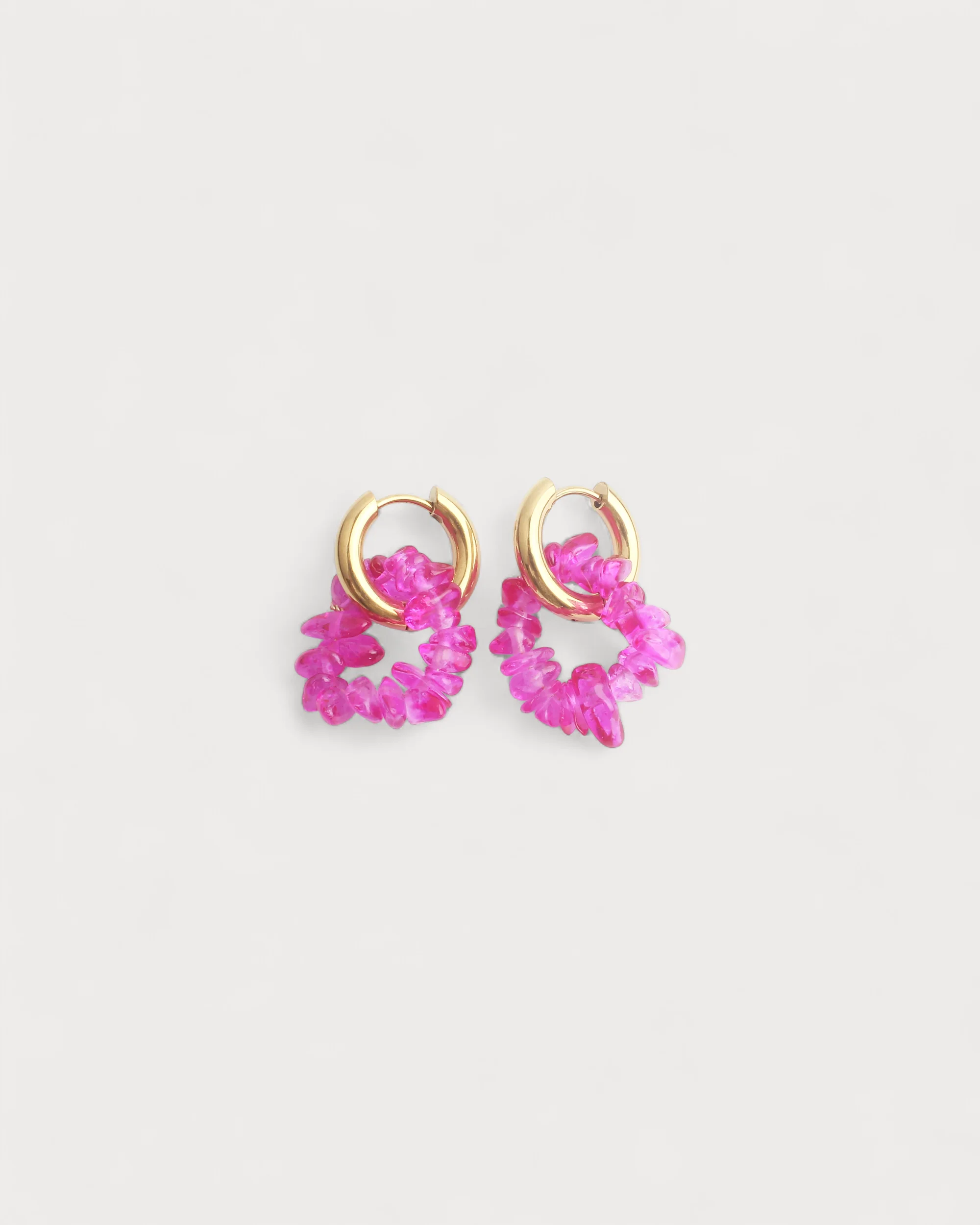 Nomi - Earrings - Natural stone - Stainless Steel - Image 6