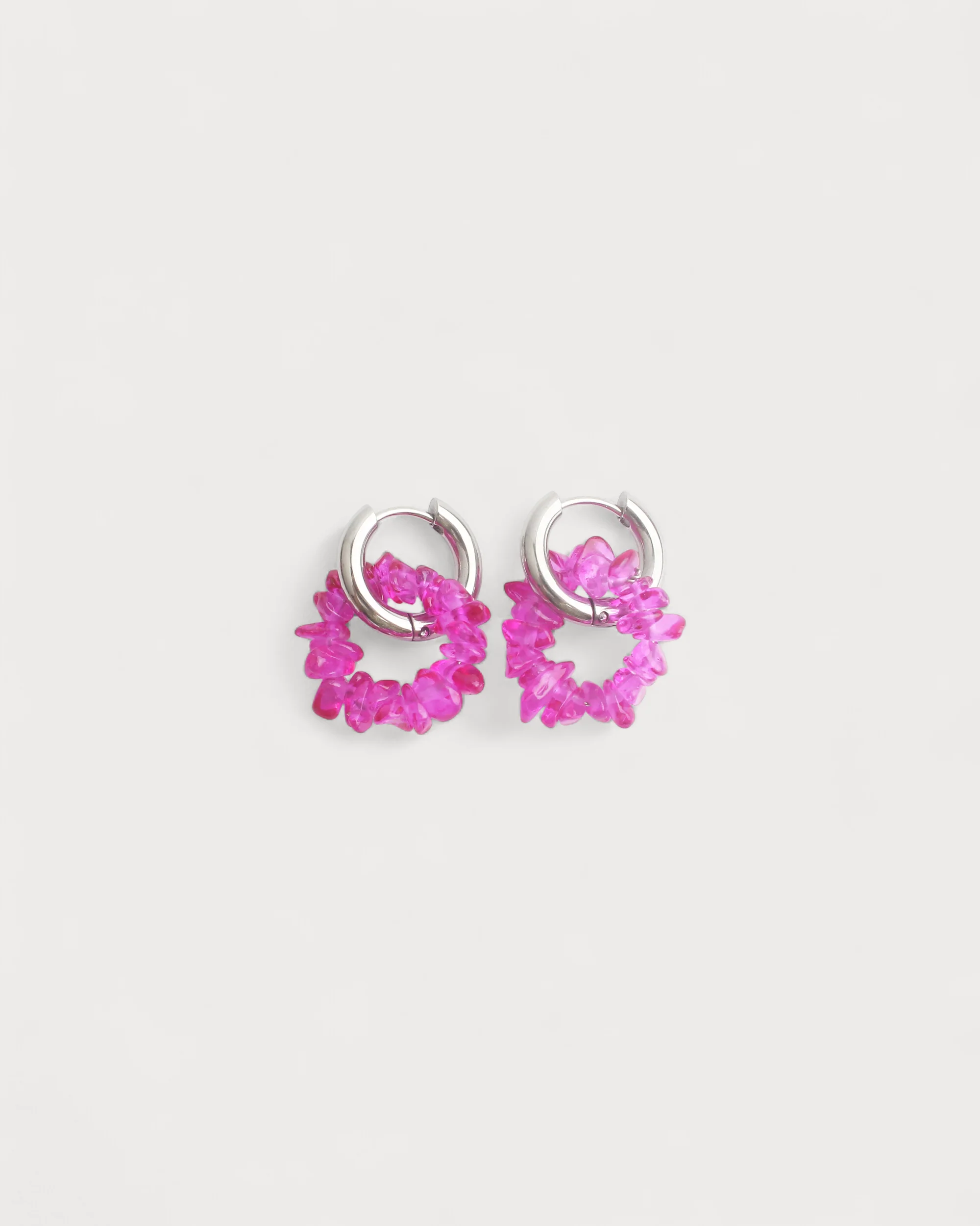 Nomi - Earrings - Natural stone - Stainless Steel - Image 7