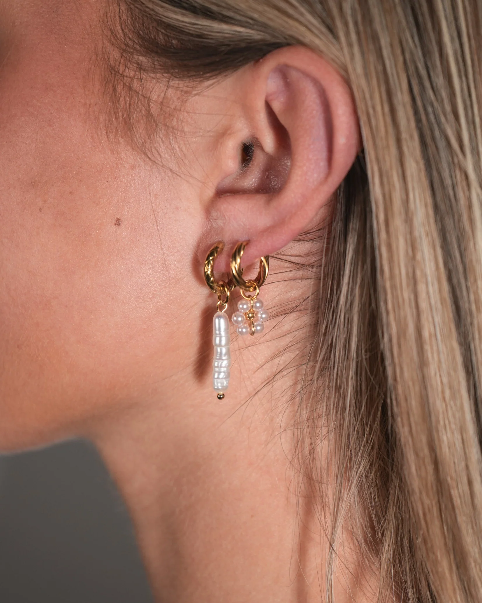 Noortje - Earrings - Stainless Steel - Image 2