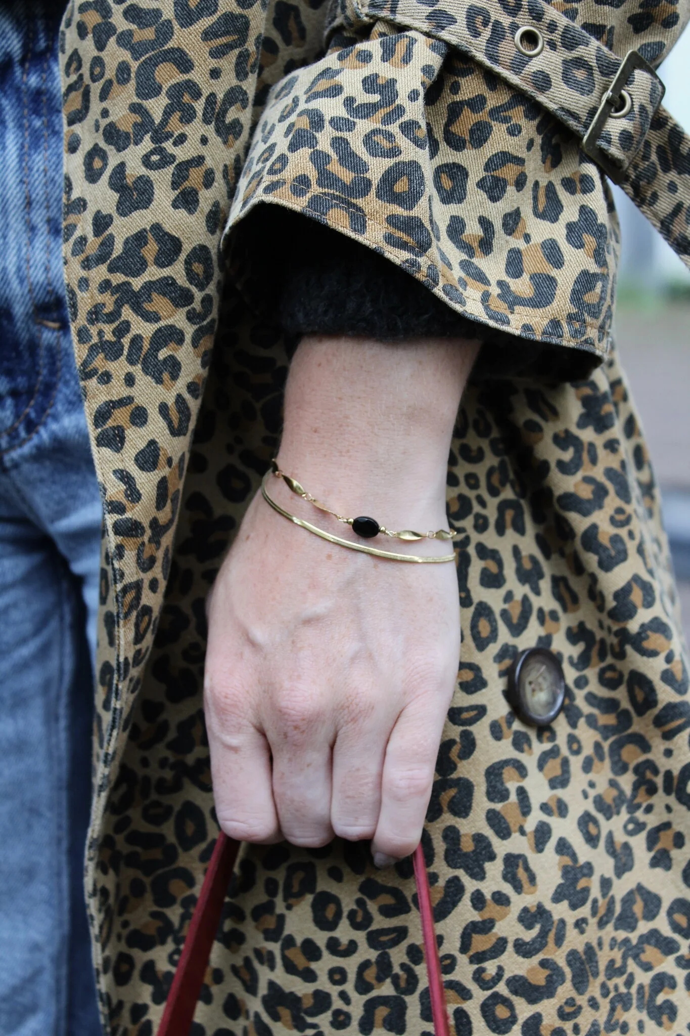 Noralie - Bracelet - Natural Stone - Stainless Steel - Image 8