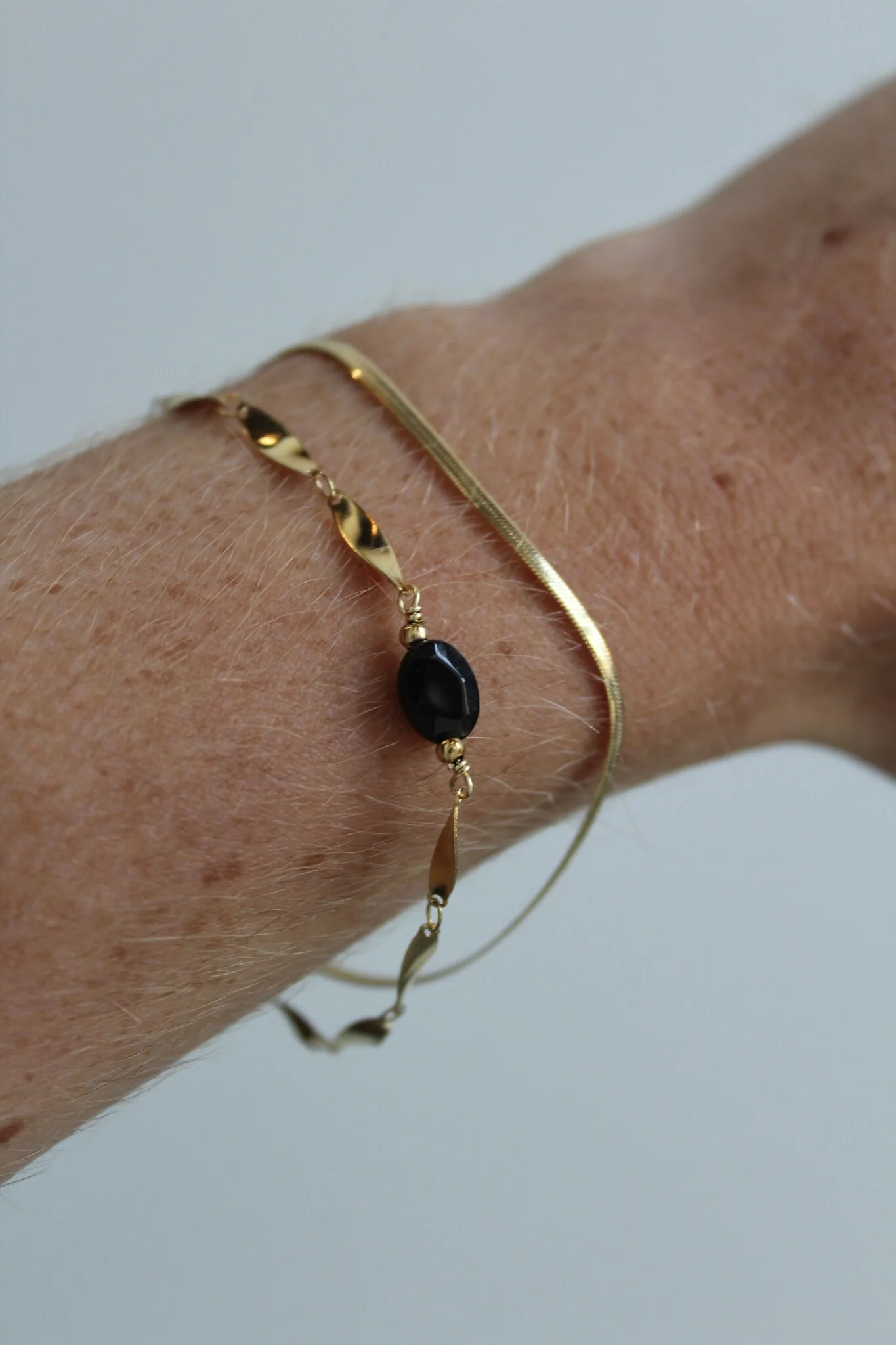 Noralie - Bracelet - Natural Stone - Stainless Steel - Image 9