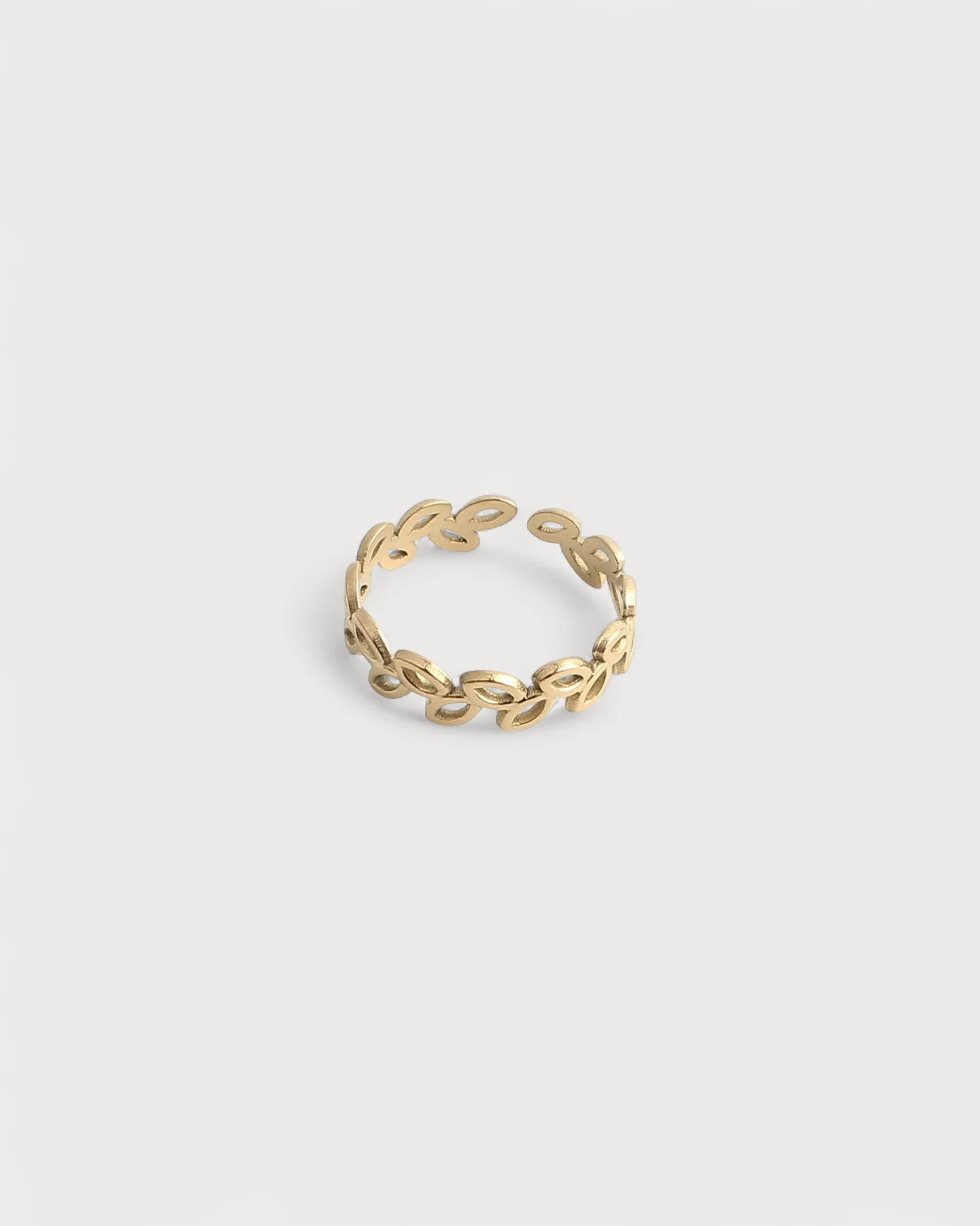Novia - Ring - Stainless Steel - Adjustable