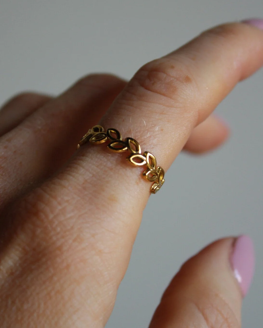 Novia - Ring - Stainless Steel - Adjustable - Image 4