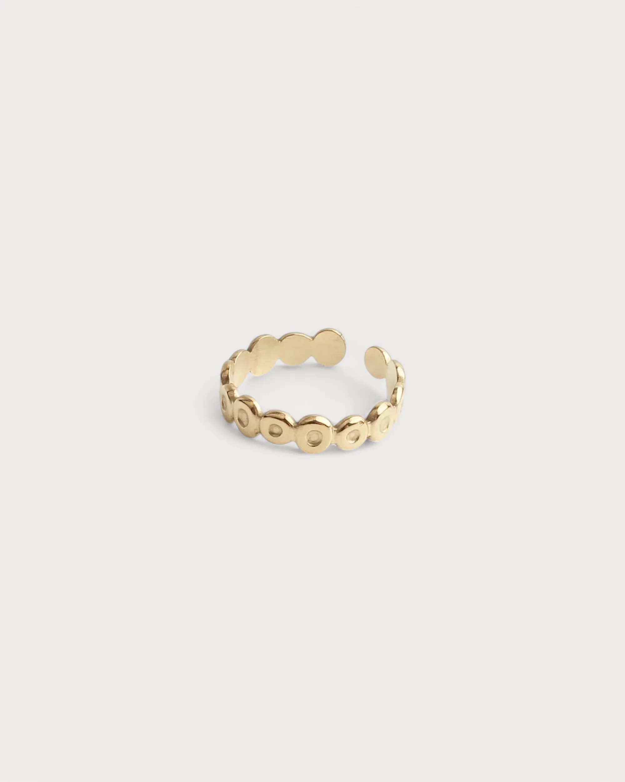 Olive - Ring - Stainless Steel - Adjustable