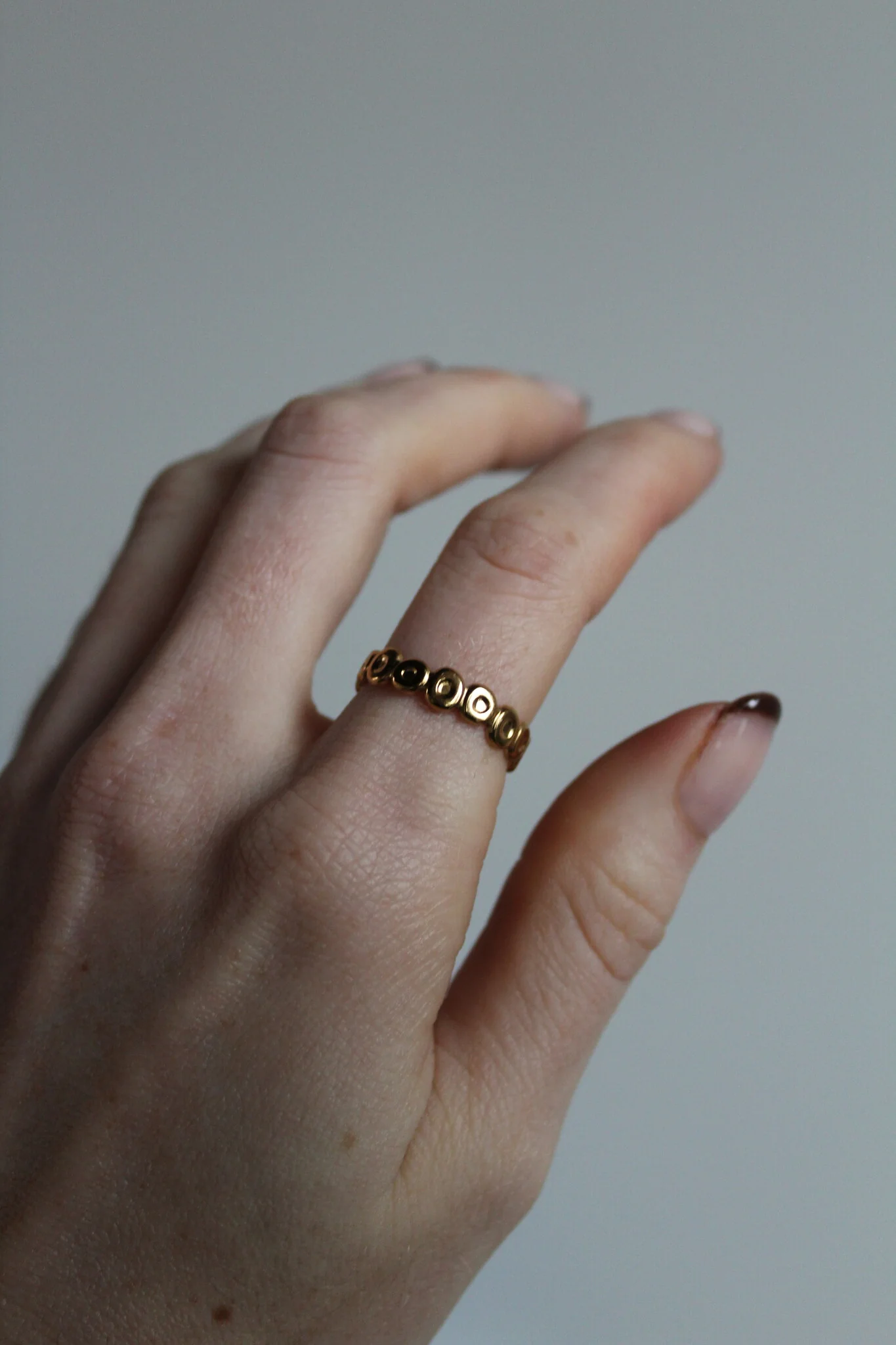 Olive - Ring - Stainless Steel - Adjustable - Image 4