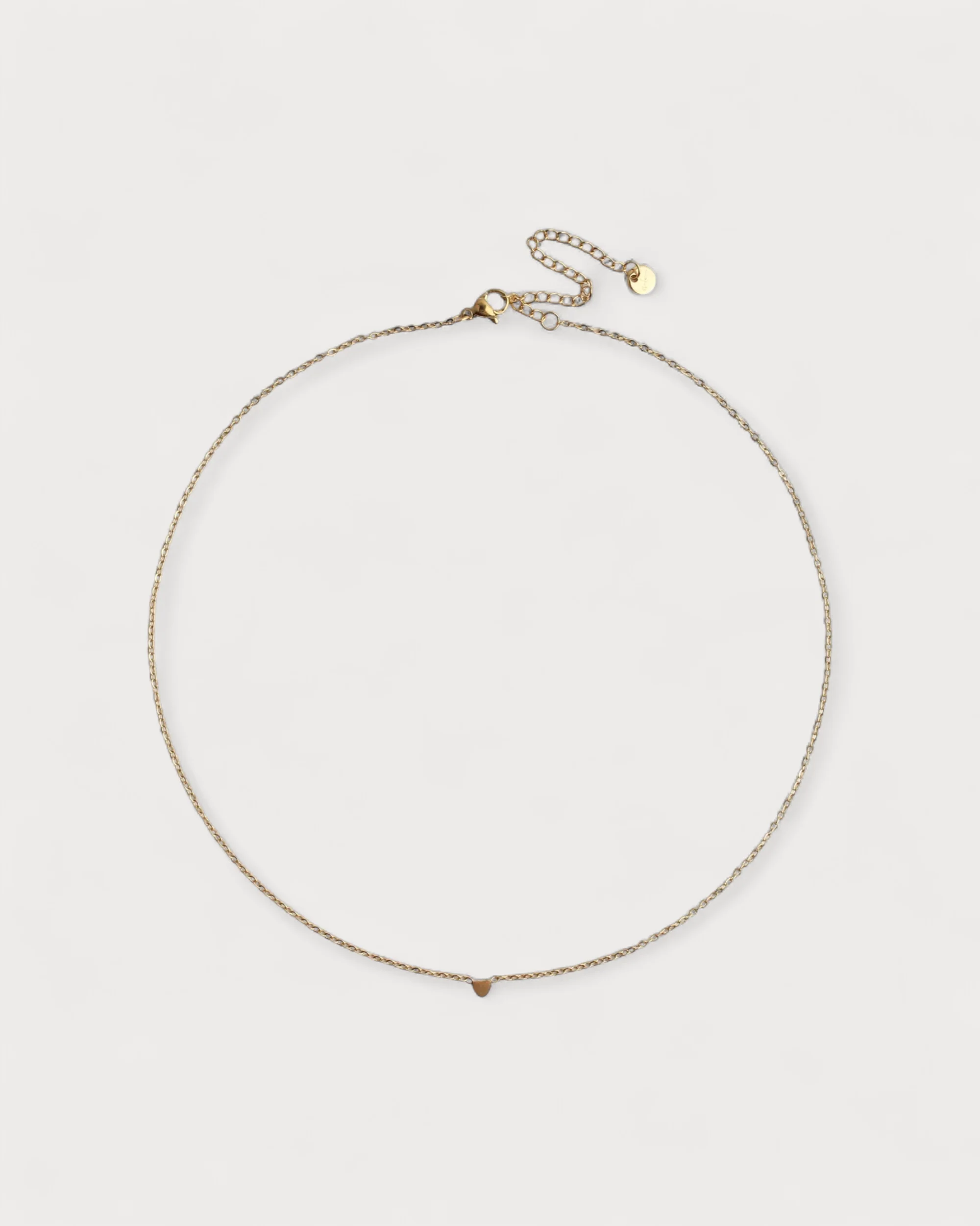 One Happy Heart - Necklace - Stainless Steel