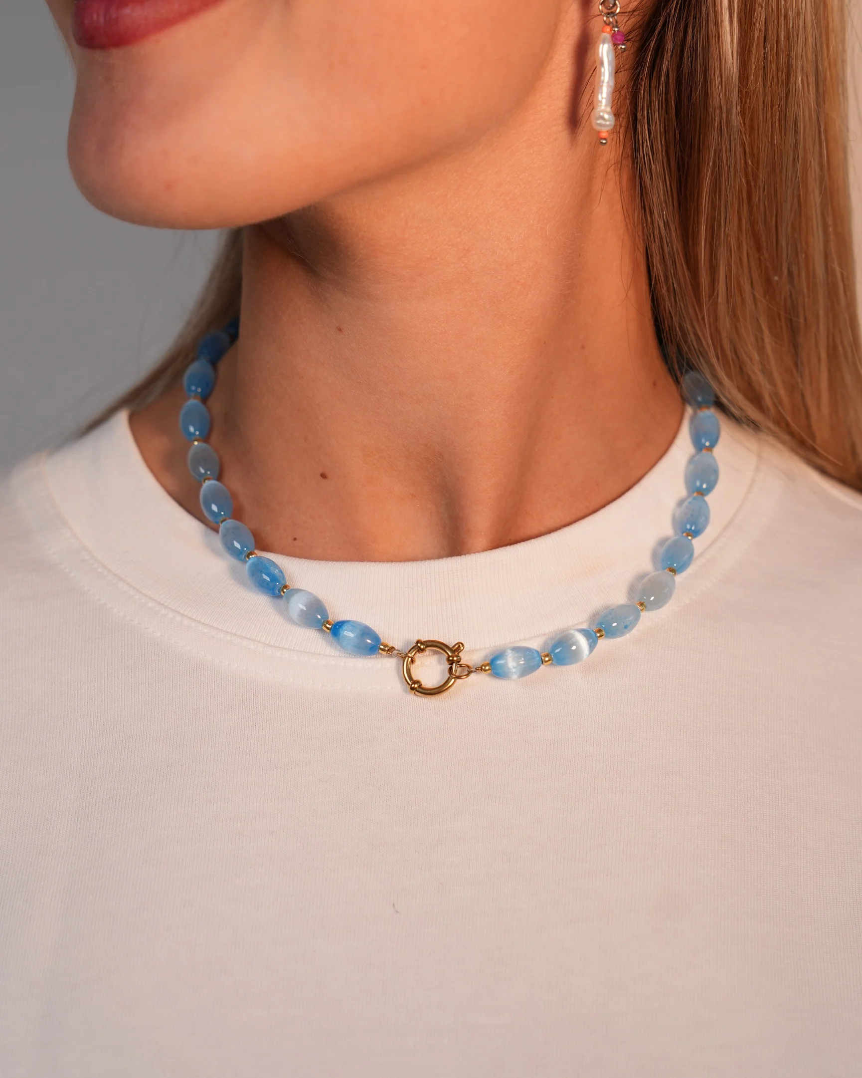 Opaline - Necklace - Stainless Steel - Image 4
