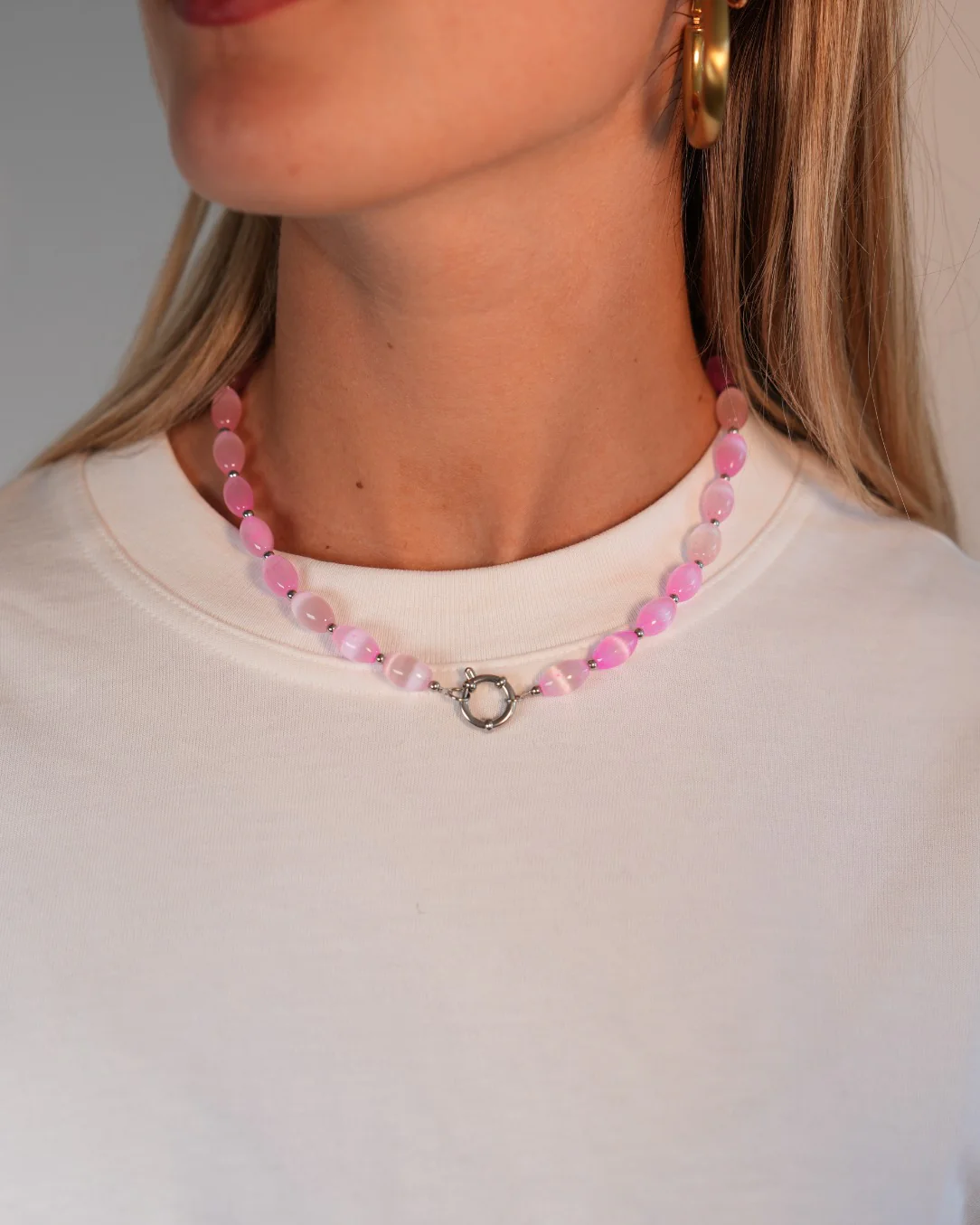 Opaline - Necklace - Stainless Steel - Image 6