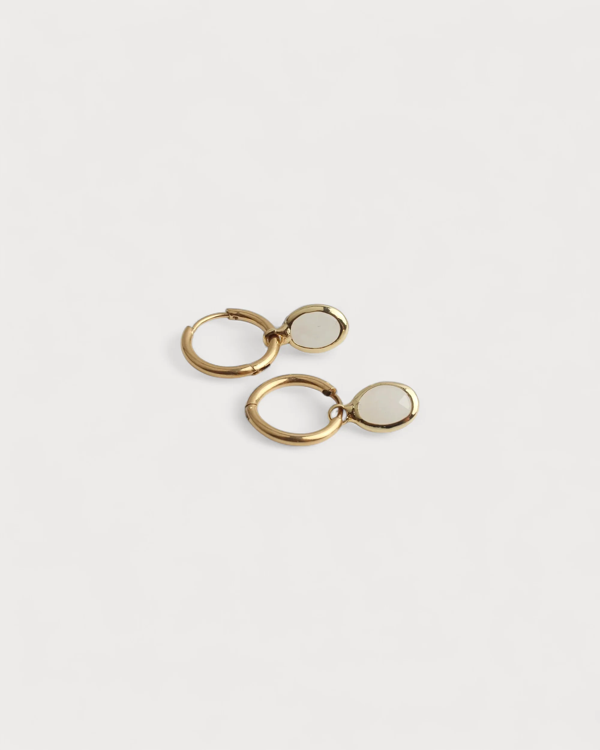 Oval Dana - Earrings - Stainless Steel