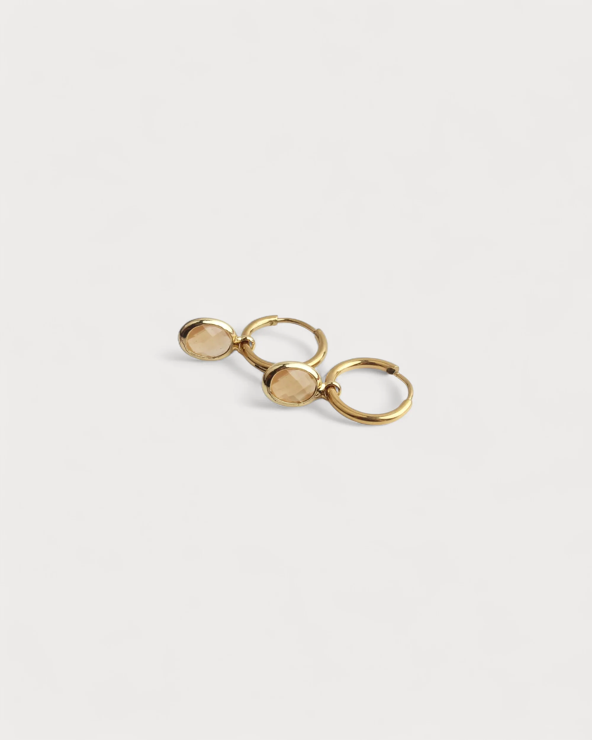 Oval Dana - Earrings - Stainless Steel - Image 14