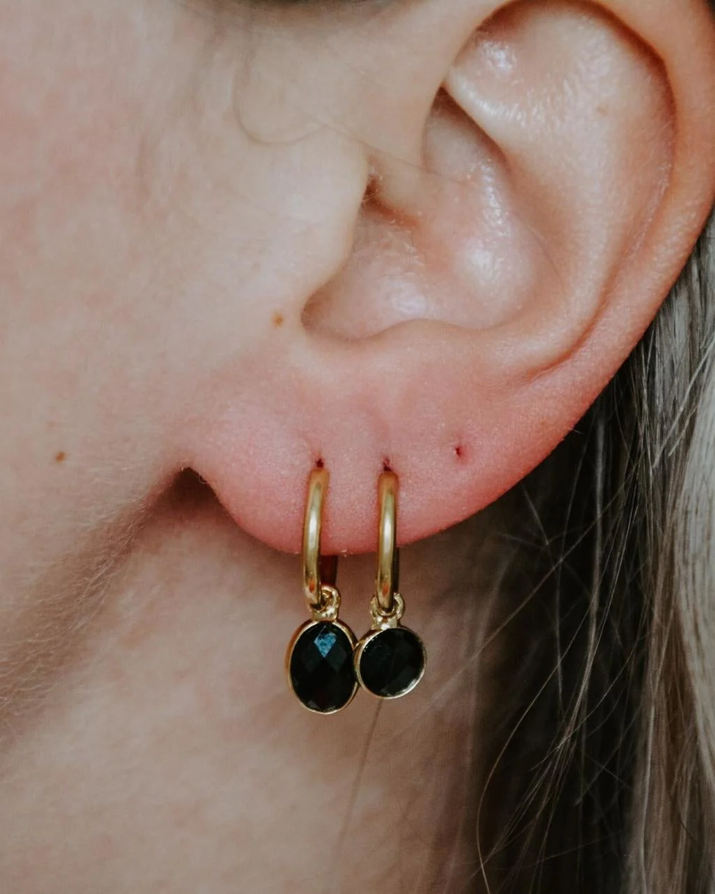Oval Dana - Earrings - Stainless Steel - Image 4