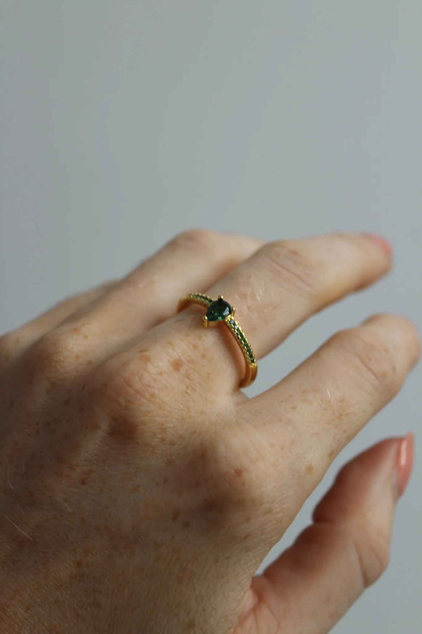 Paige - Ring - Adjustable - Plated - Image 2