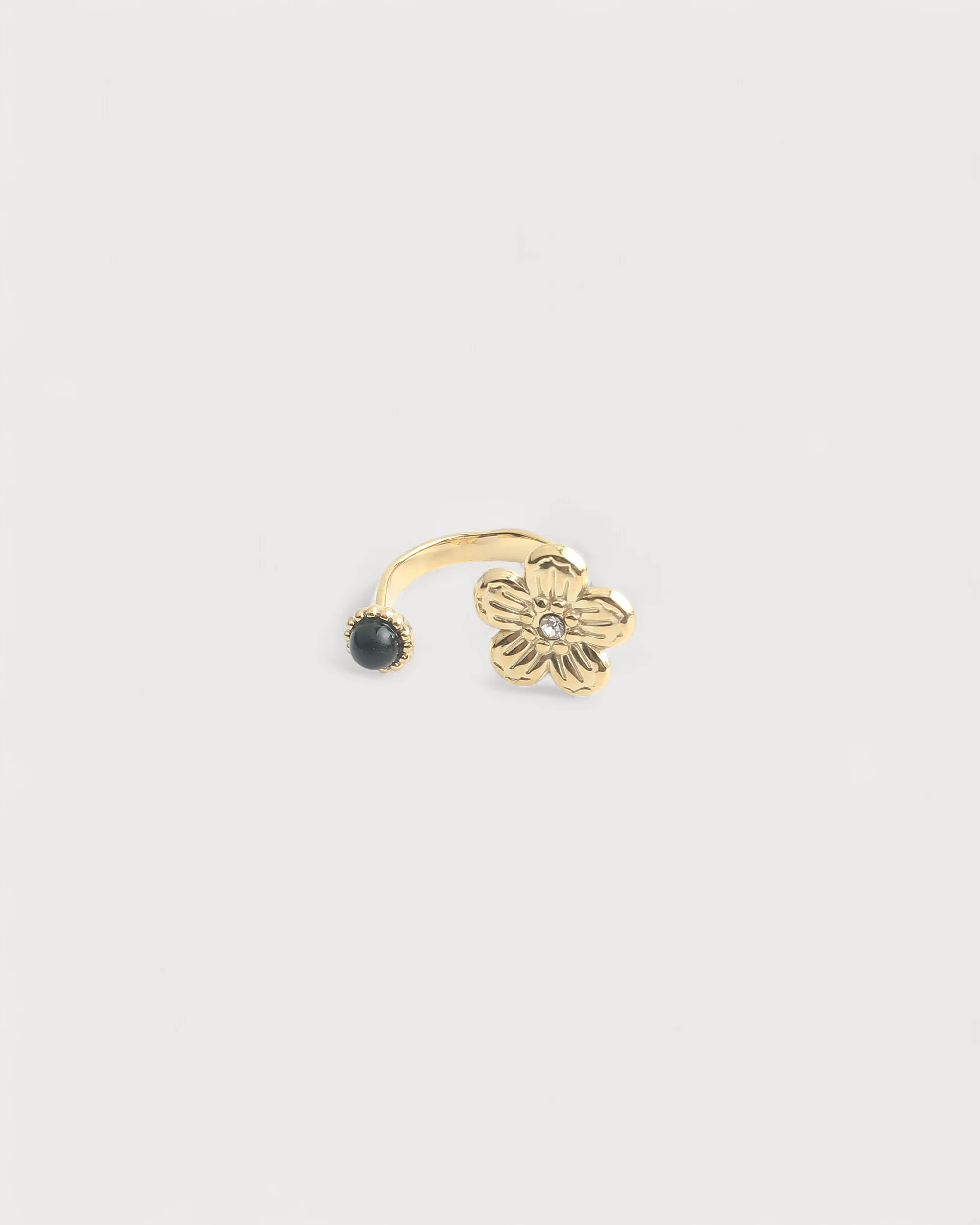 Flox - Ring - Stainless Steel - Adjustable