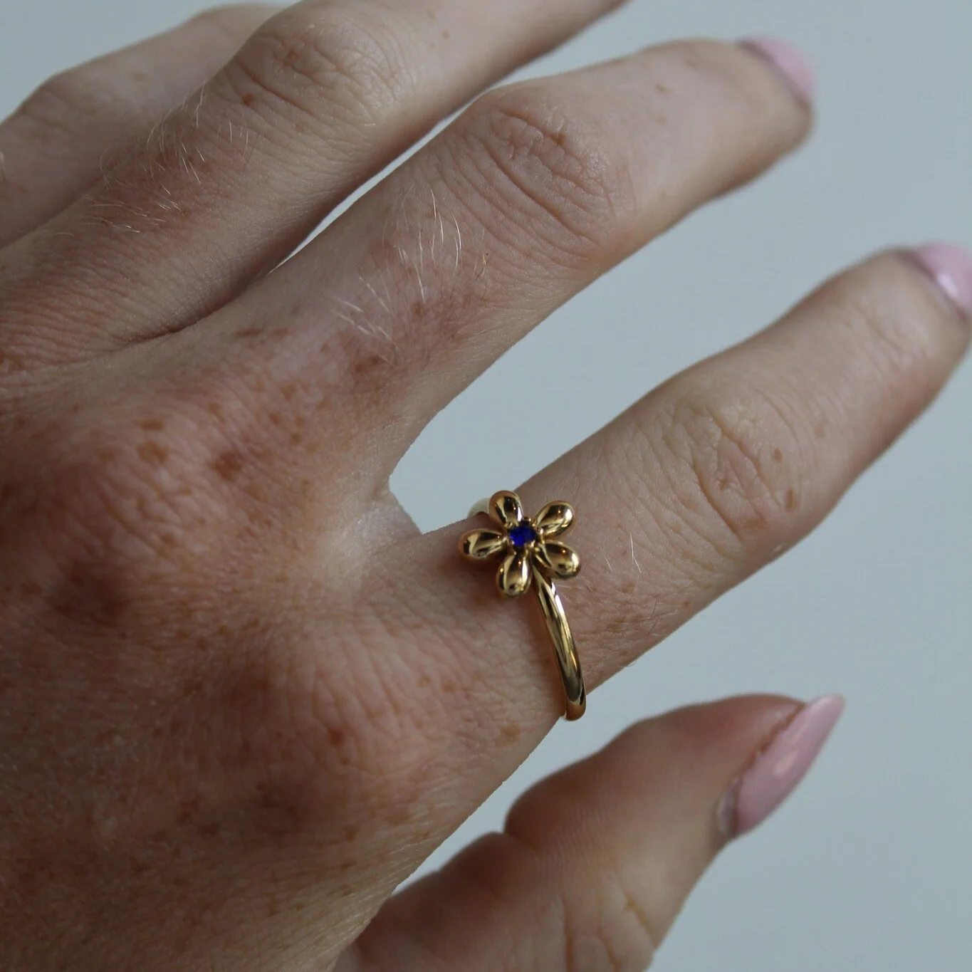 Poppy - Ring - Stainless Steel - Adjustable - Image 2