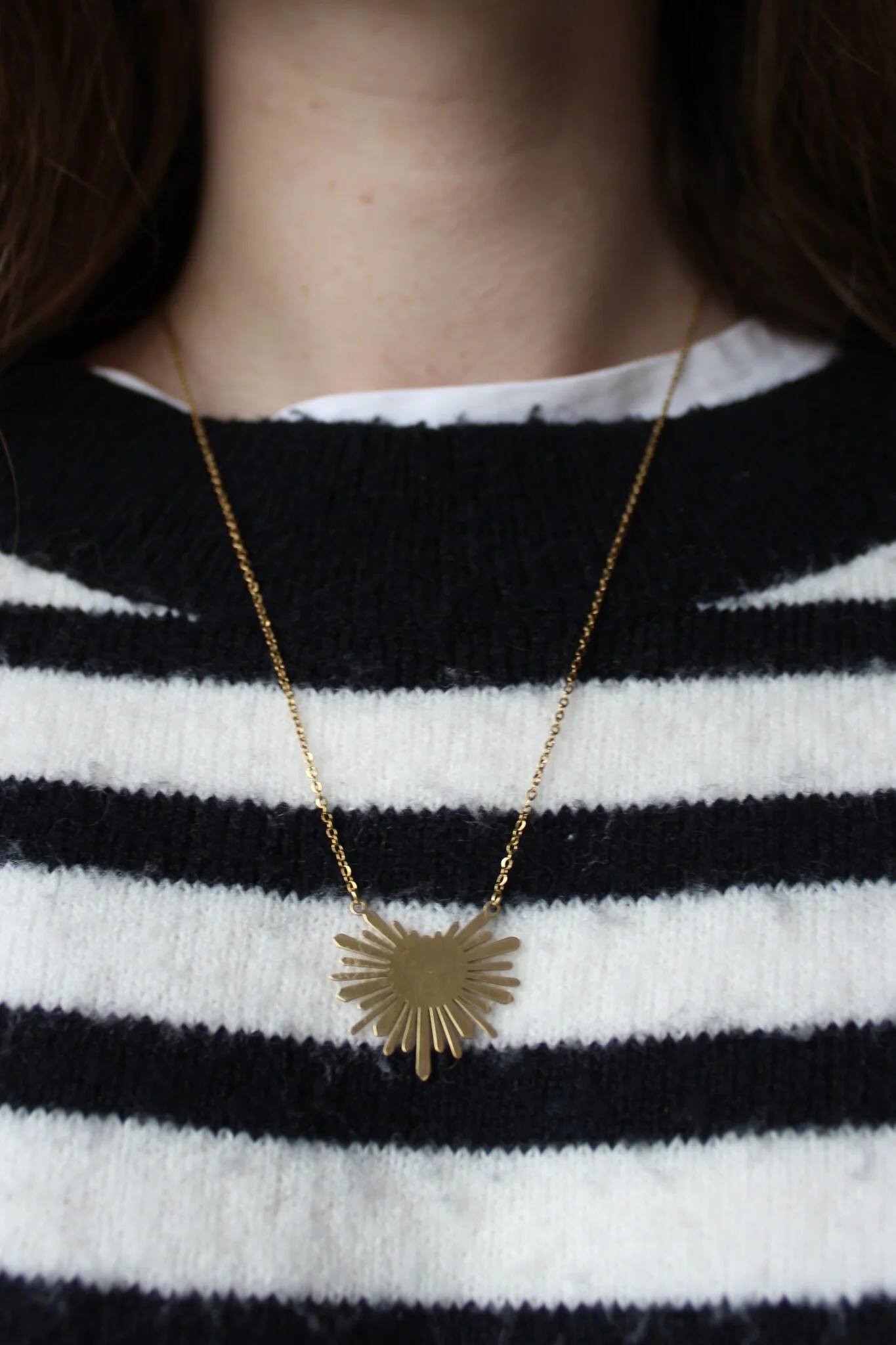 Rays - Necklace - Stainless Steel - Image 4