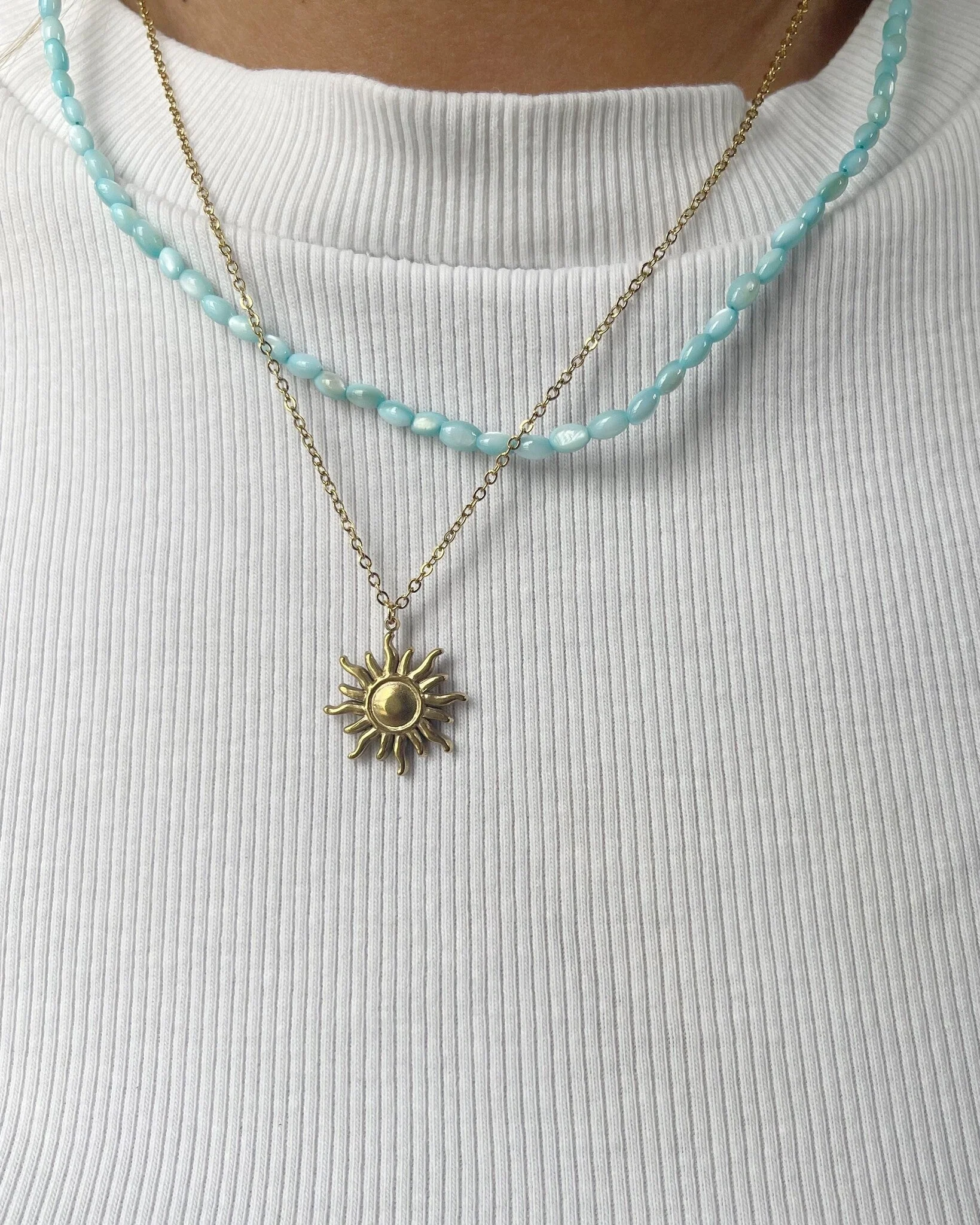 Real Shell - Necklace - Stainless Steel - Image 32