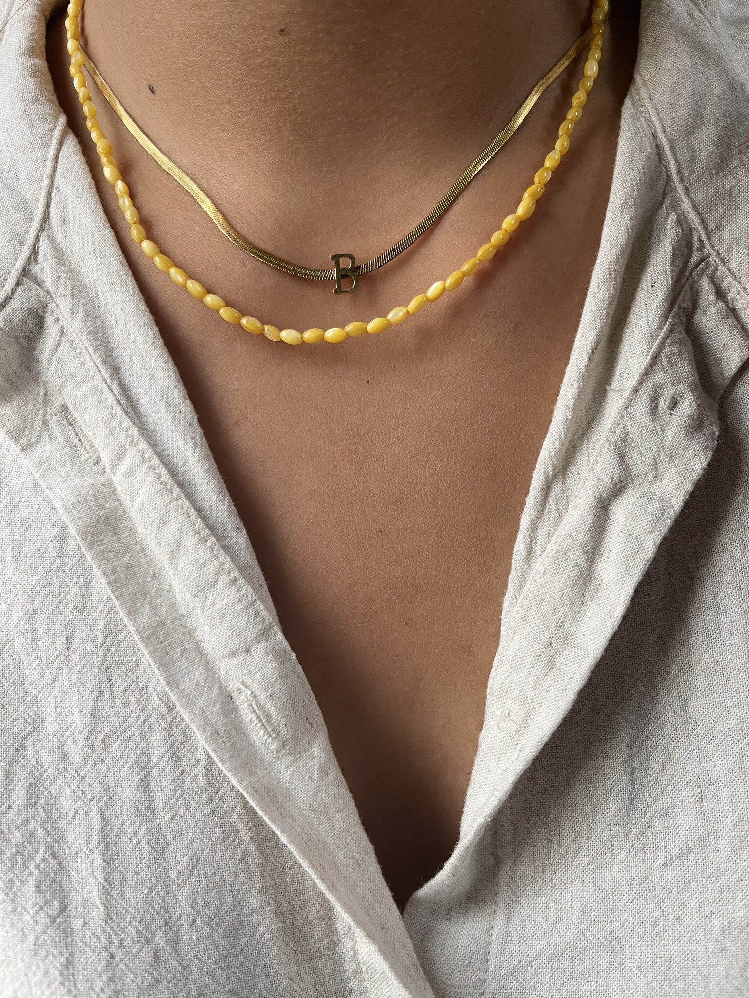 Real Shell - Necklace - Stainless Steel - Image 36