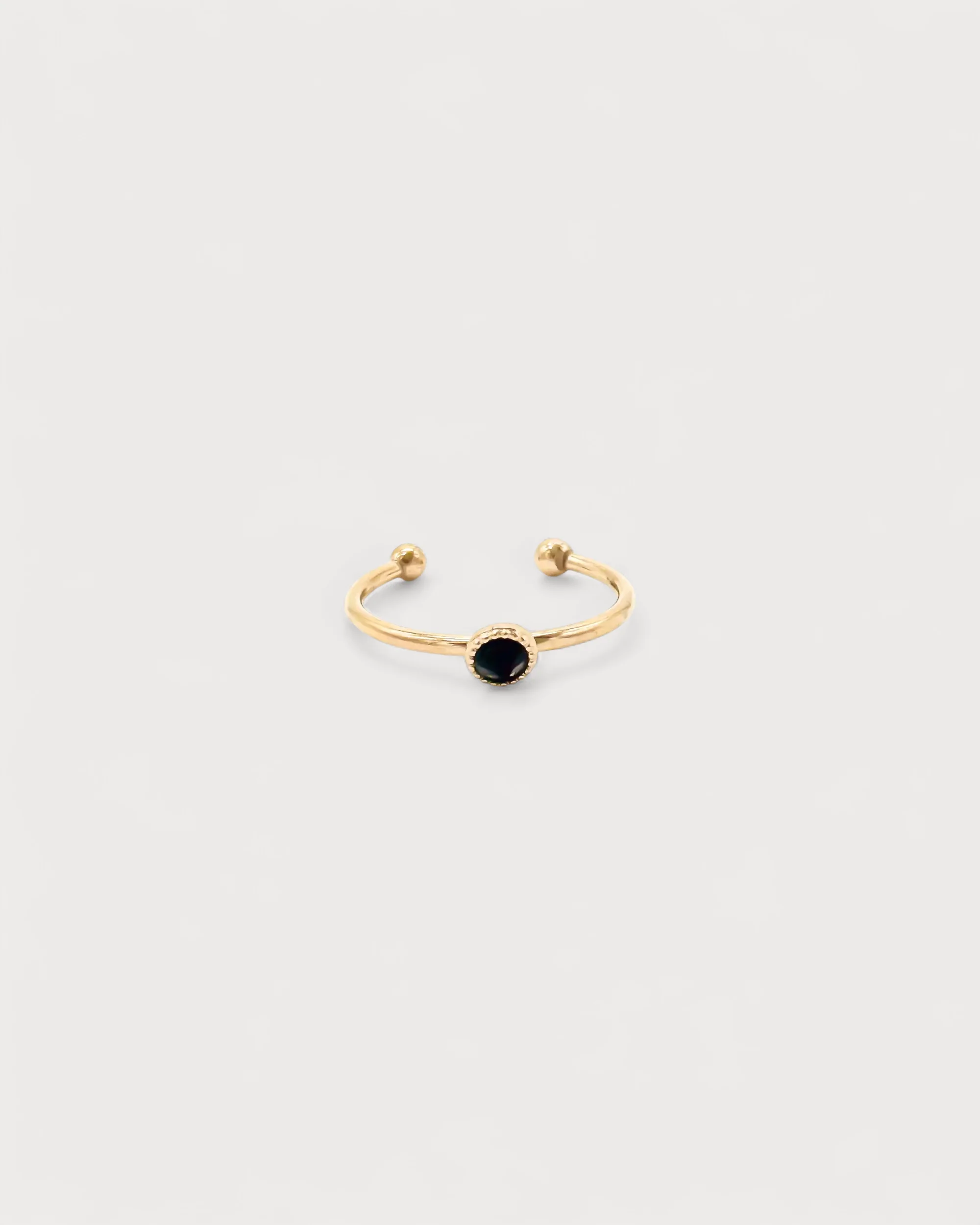 Strass - Ring - Stainless Steel - Adjustable - Image 3