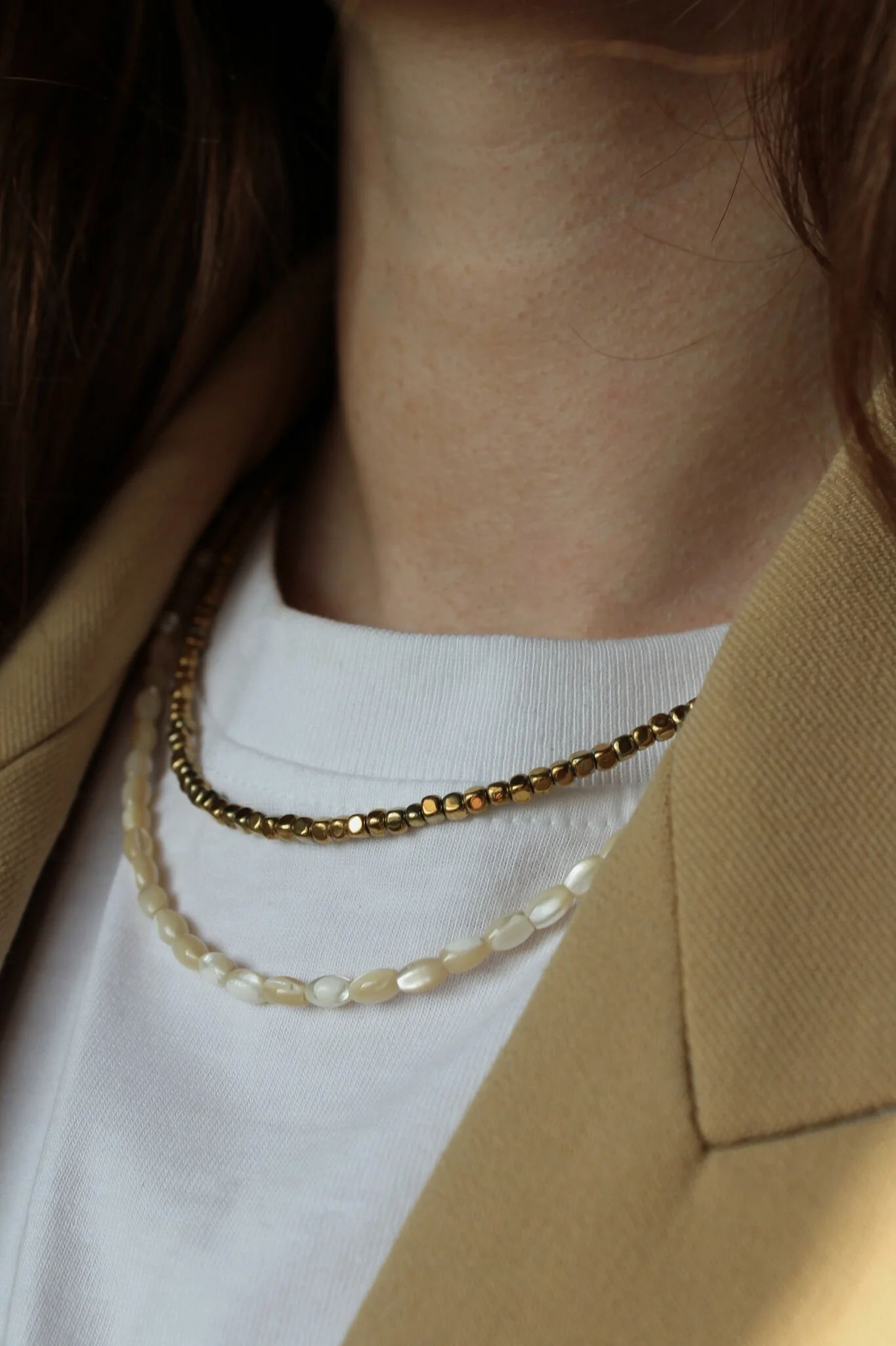 Round Circle - Necklace - Stainless Steel - Image 6