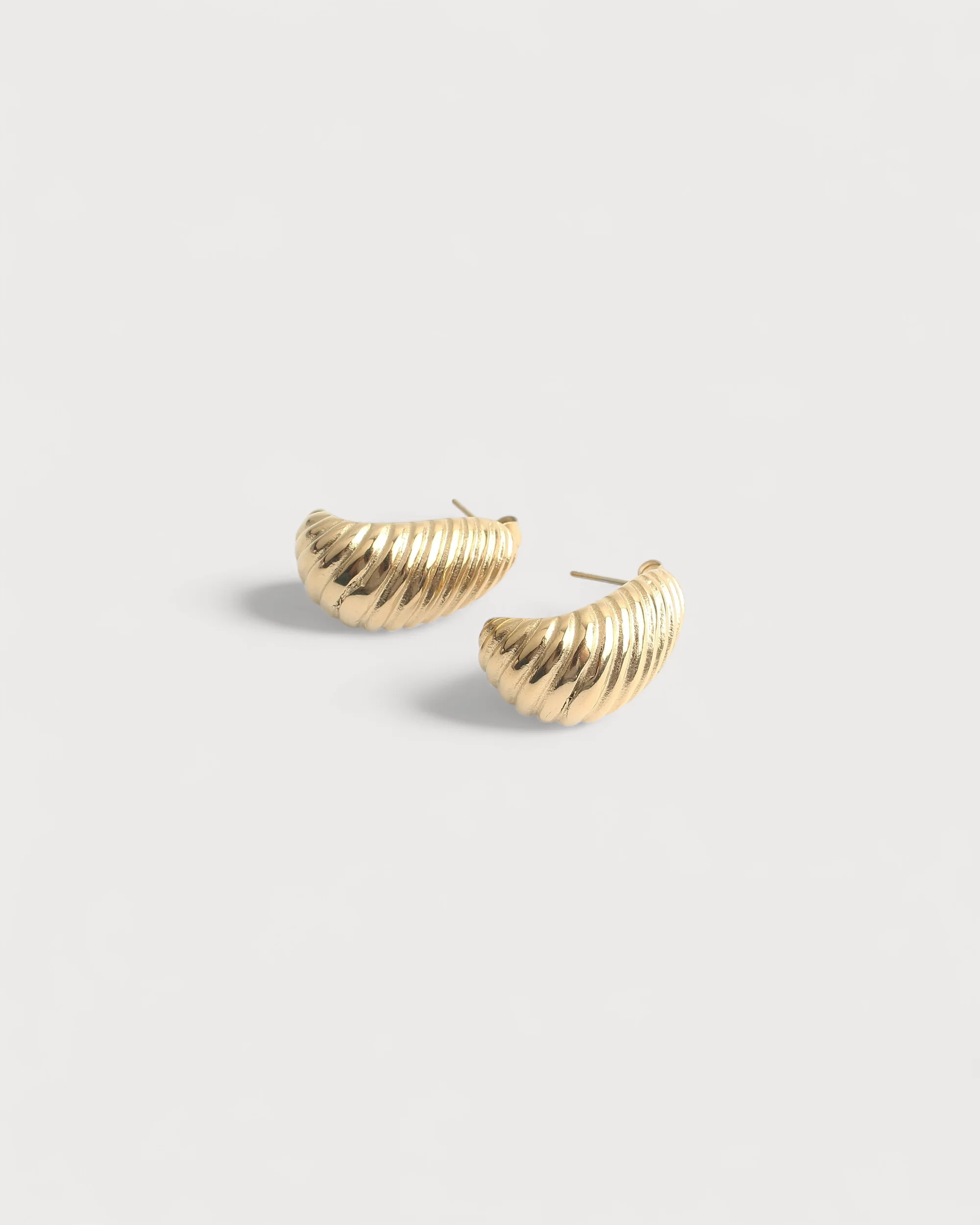 Ruby - Earrings - Stainless Steel