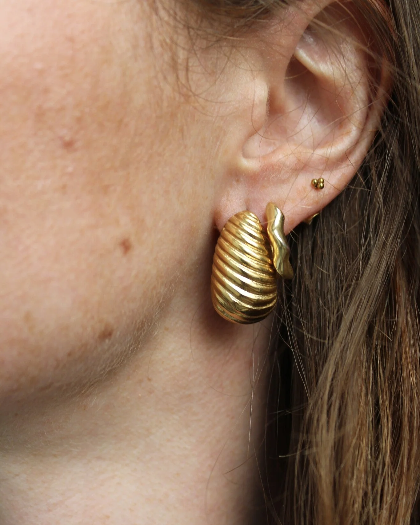 Ruby - Earrings - Stainless Steel - Image 5