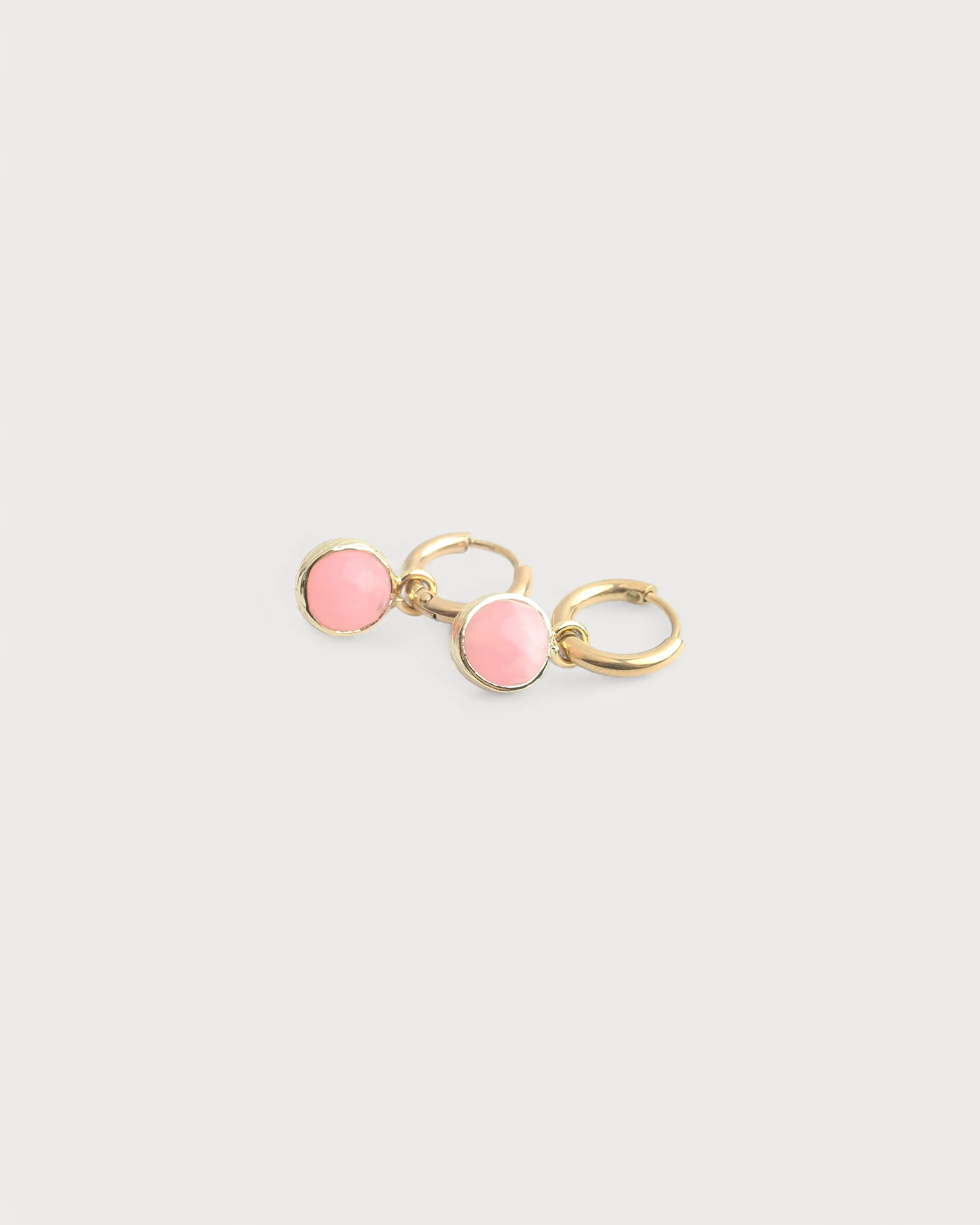 Saar - Earrings - Natural Stone - Stainless Steel