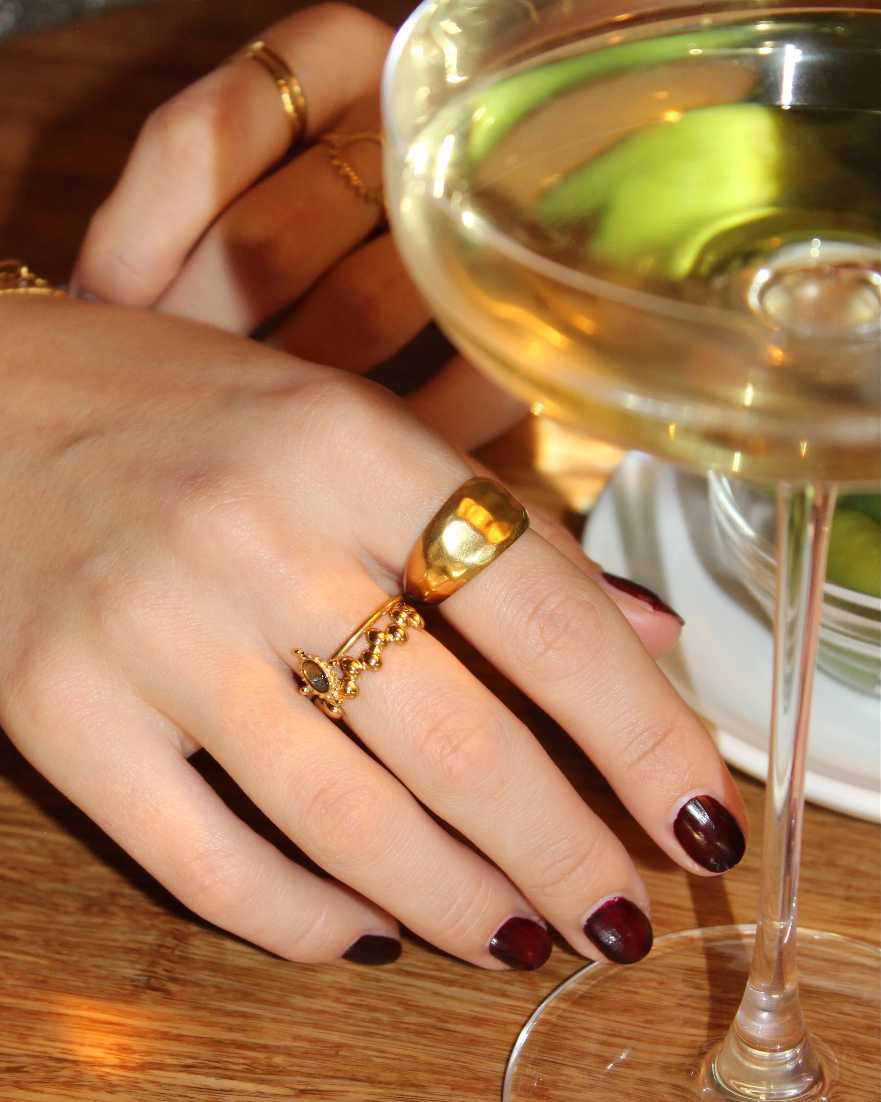 Sarita - Ring - Stainless Steel - Adjustable - Image 2