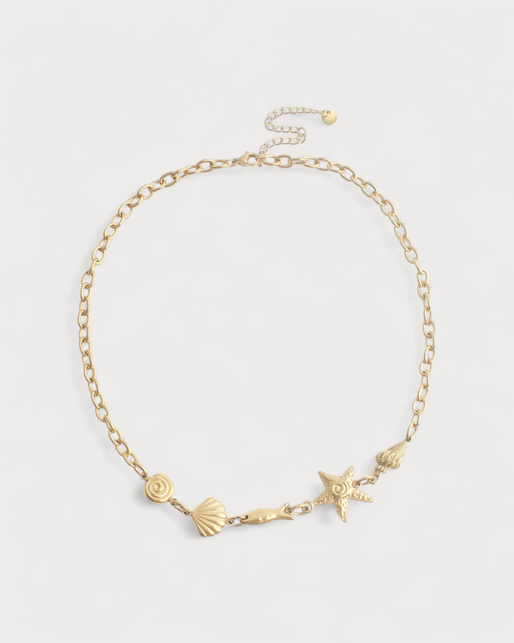 Sea - Necklace - Stainless Steel
