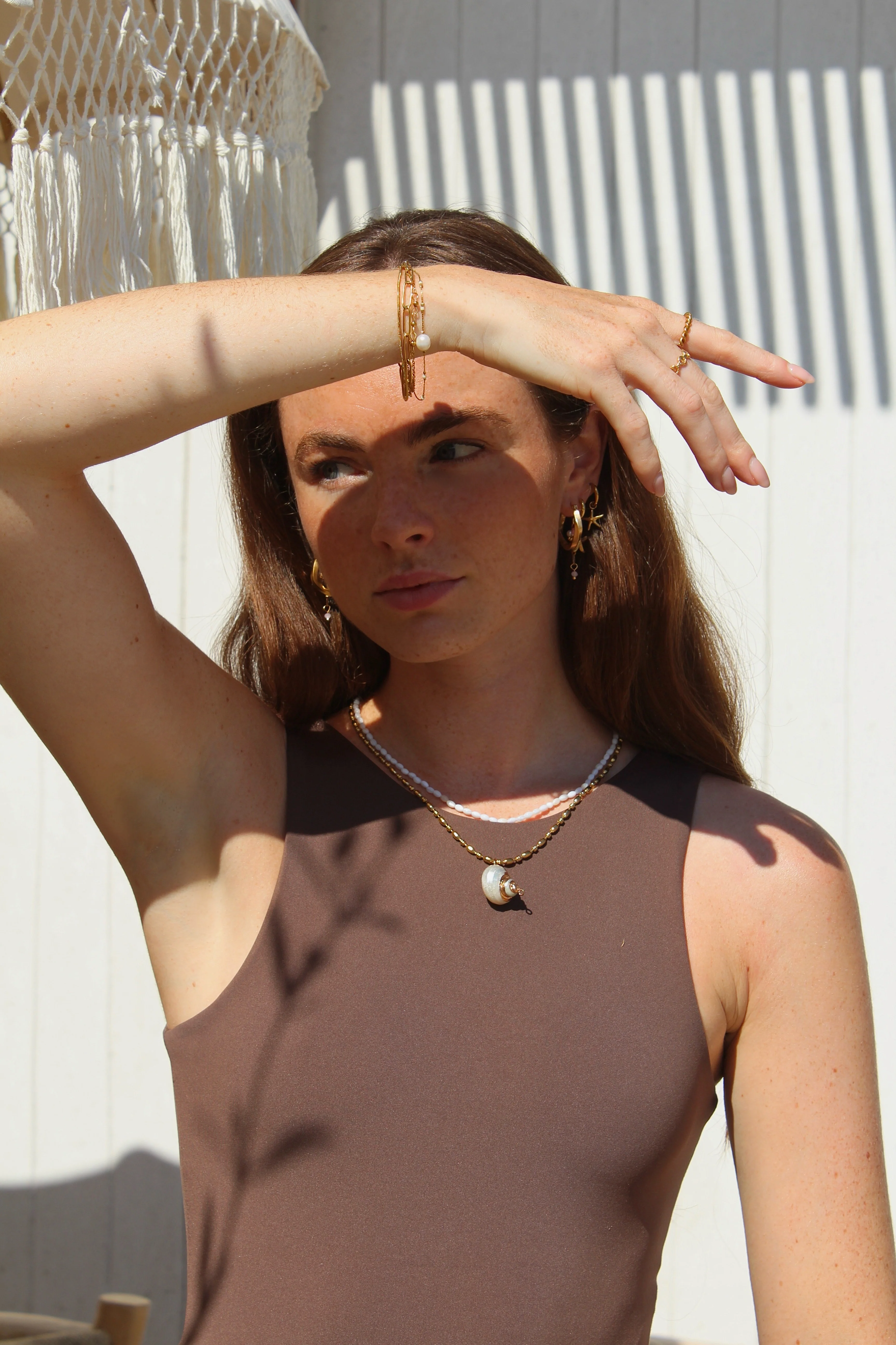 Sea Shell - Necklace - Stainless Steel - Image 3