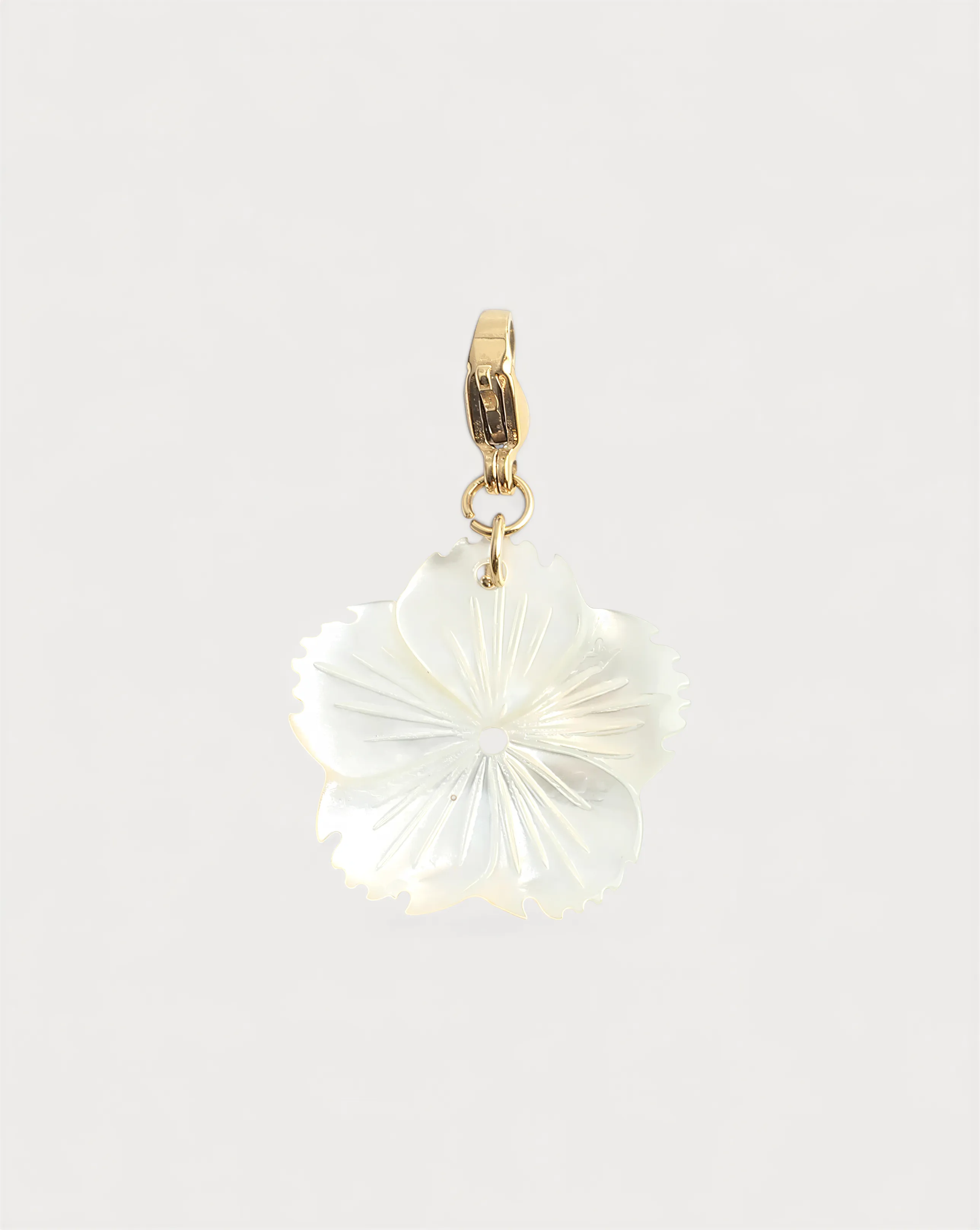 Shell Flower - Charm - Design Your Own - Stainless Steel