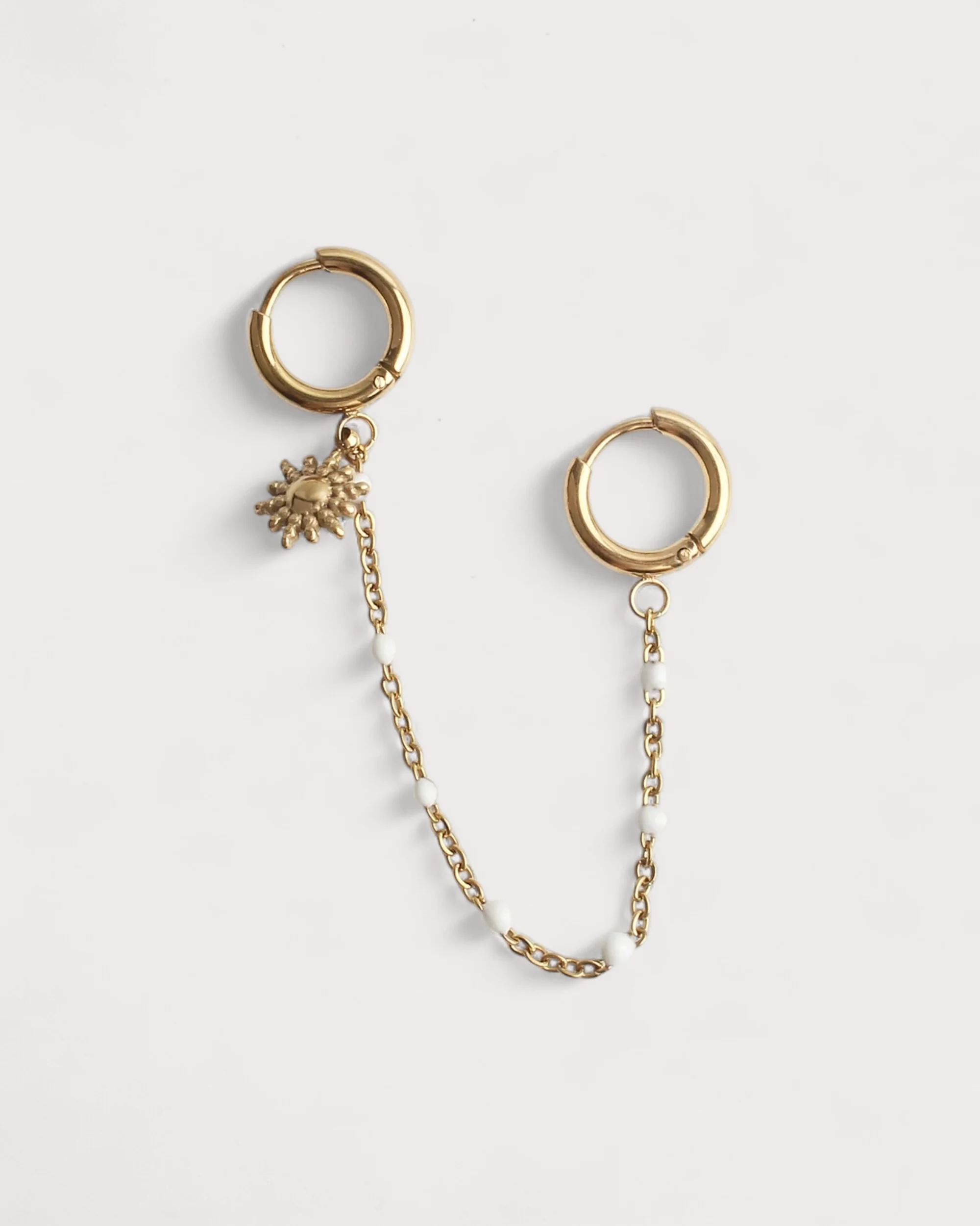 Shine - Double earring - Stainless Steel - Image 3