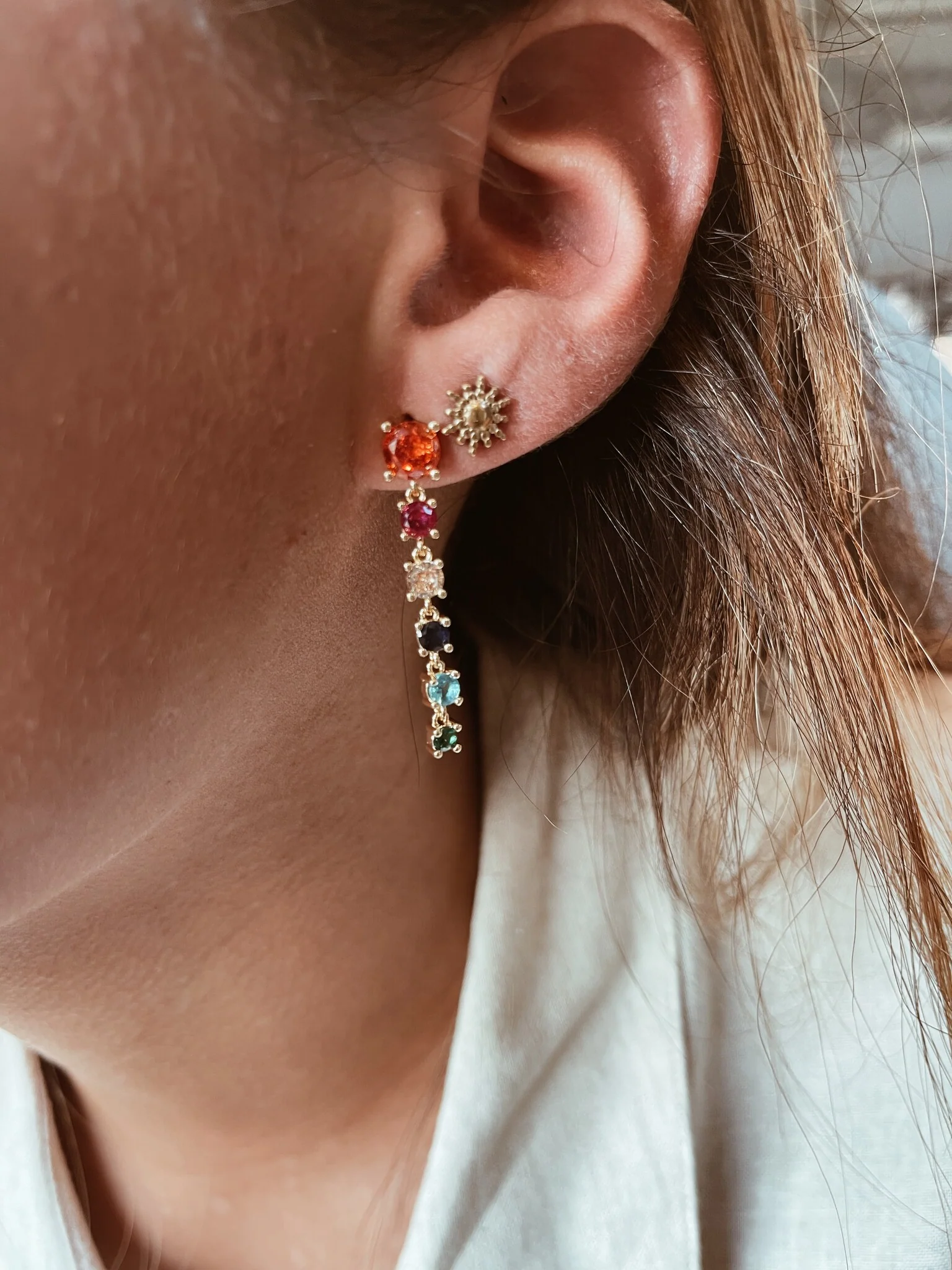Shine - Studs - Earrings - Stainless Steel - Image 2