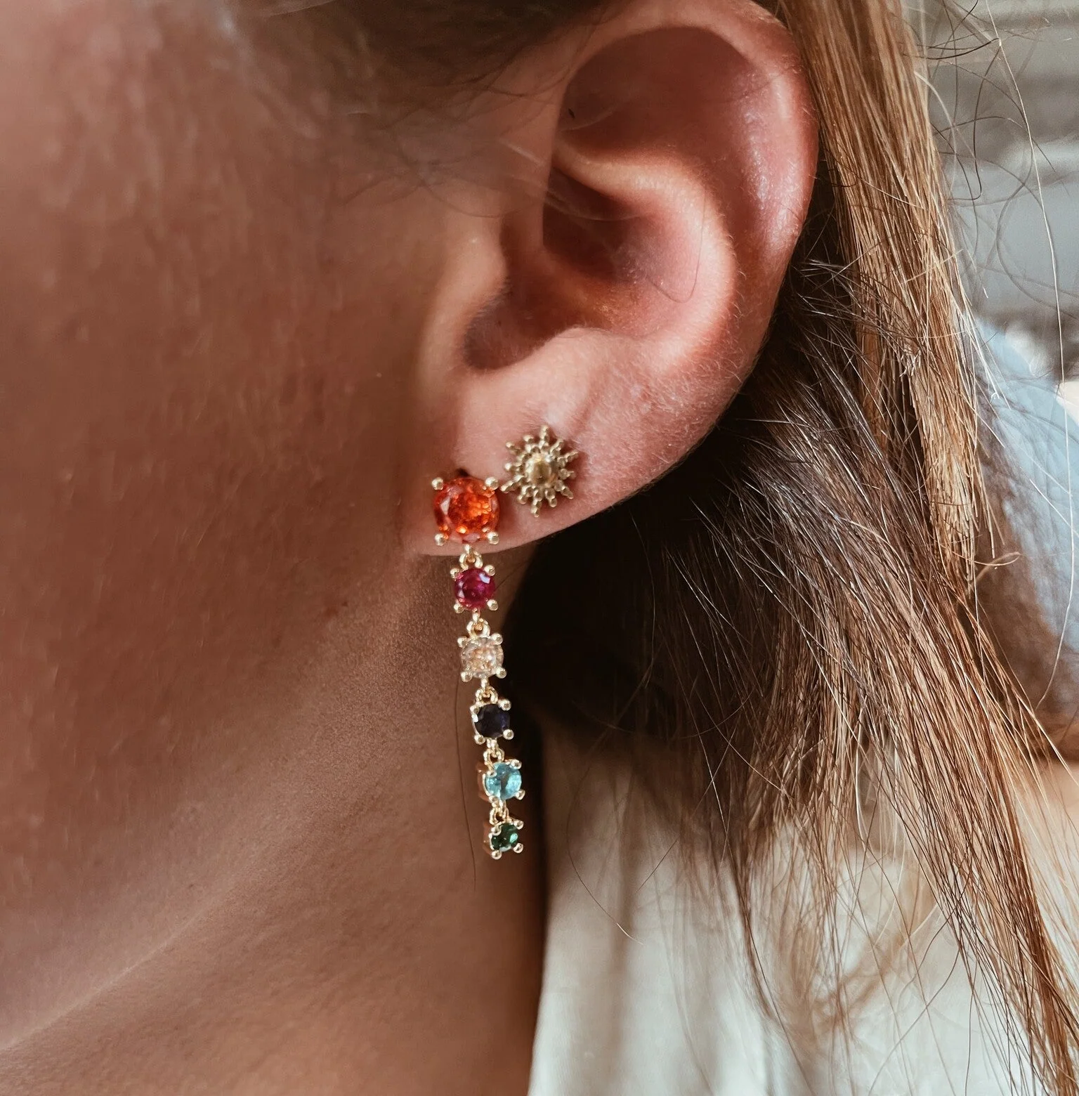 Shine - Studs - Earrings - Stainless Steel - Image 4