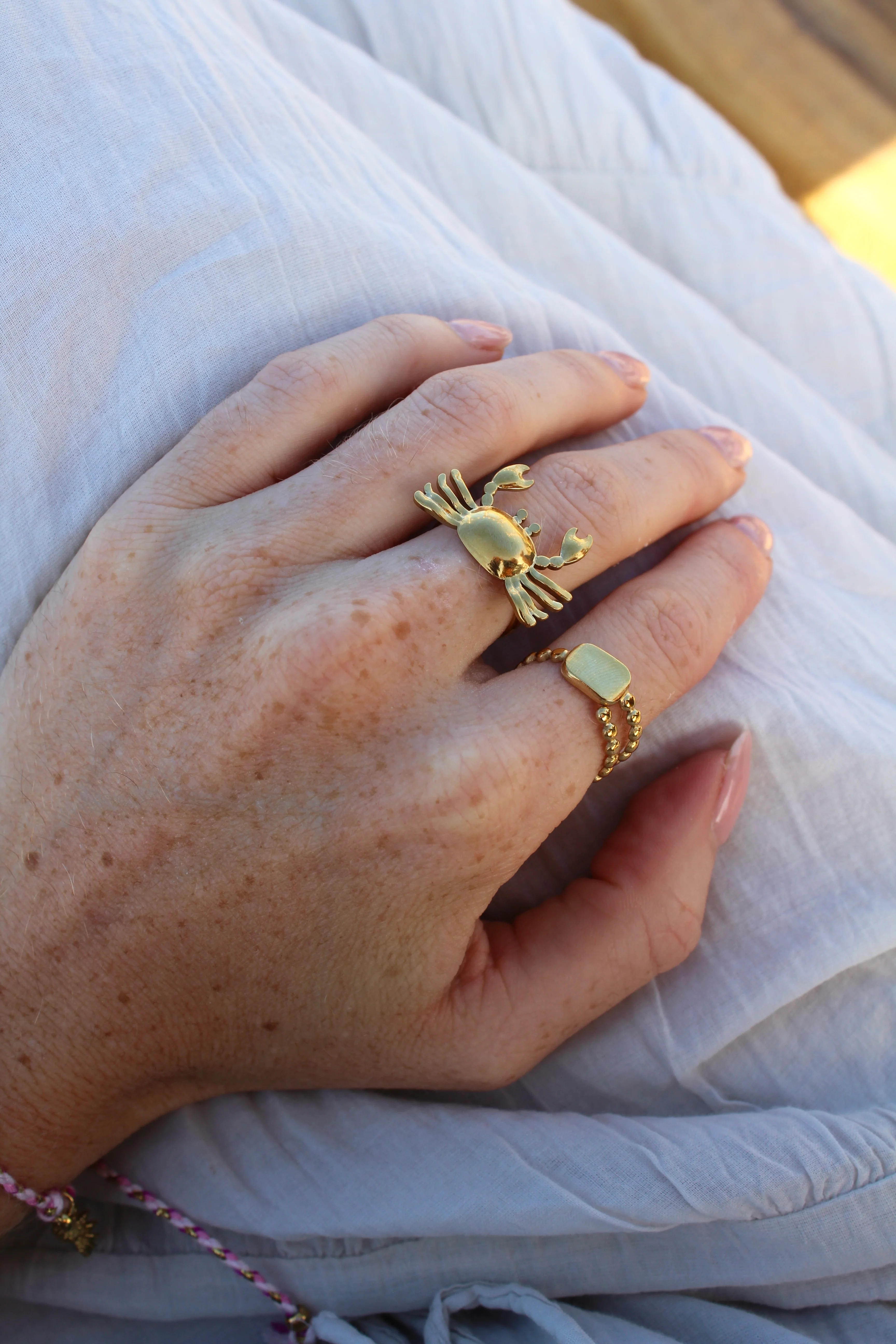 Sienna - Ring - Stainless Steel - Adjustable - Image 4