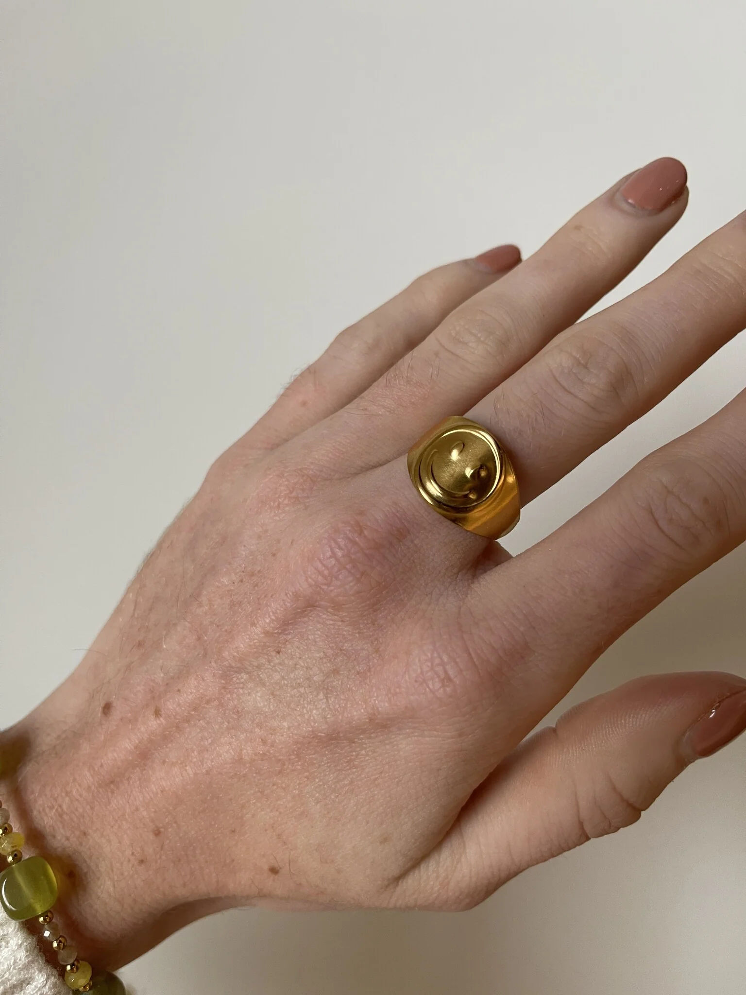 Smiles - Ring - Stainless Steel - Adjustable - Image 10