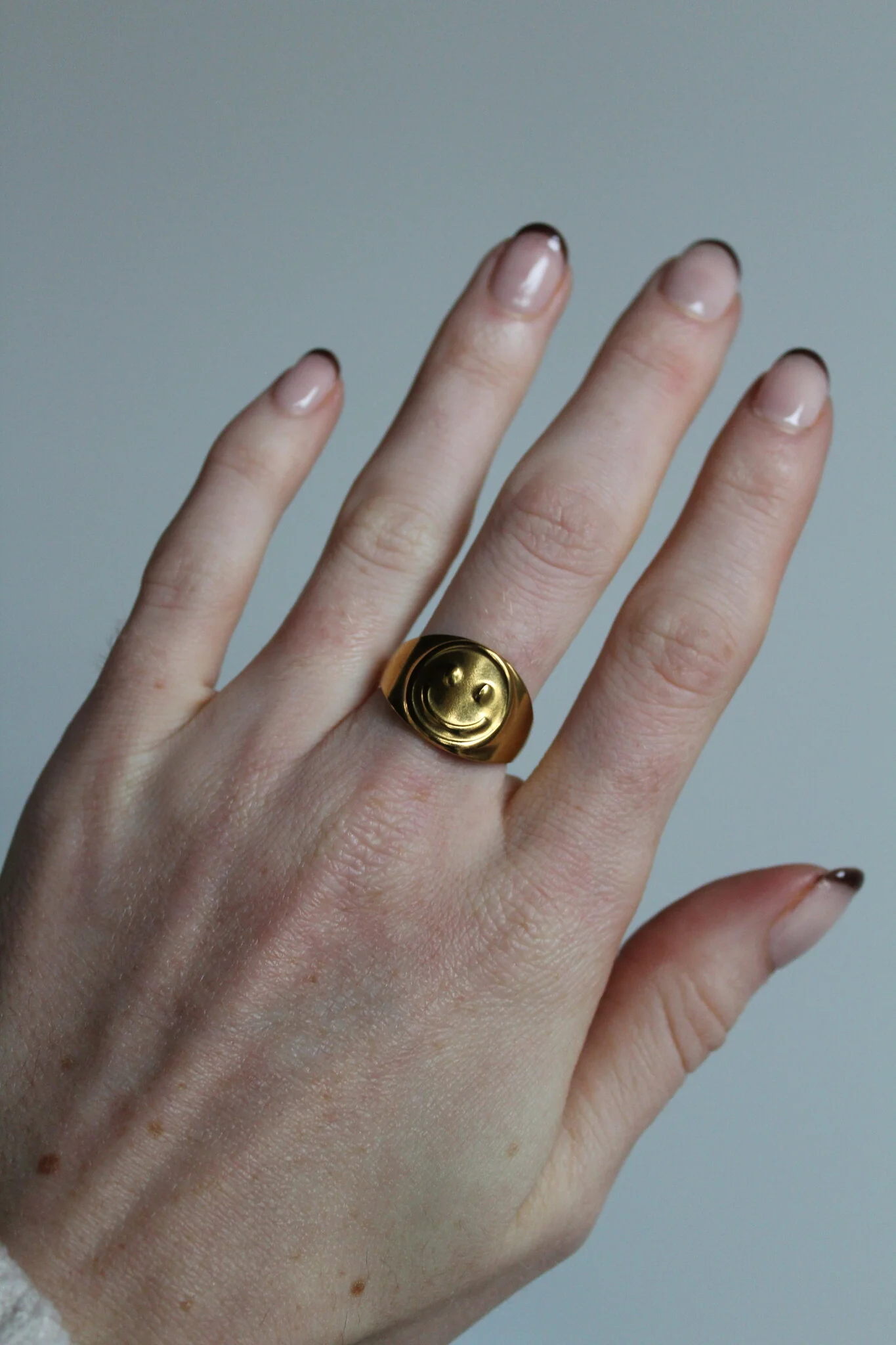 Smiles - Ring - Stainless Steel - Adjustable - Image 9