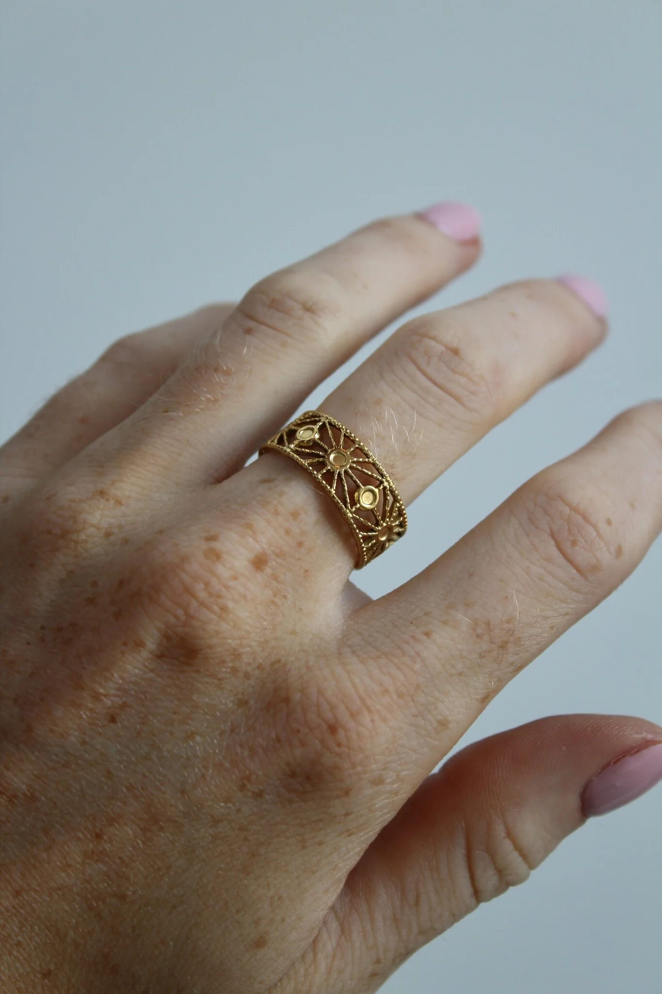 Sola - Ring - Stainless Steel - Adjustable - Image 2