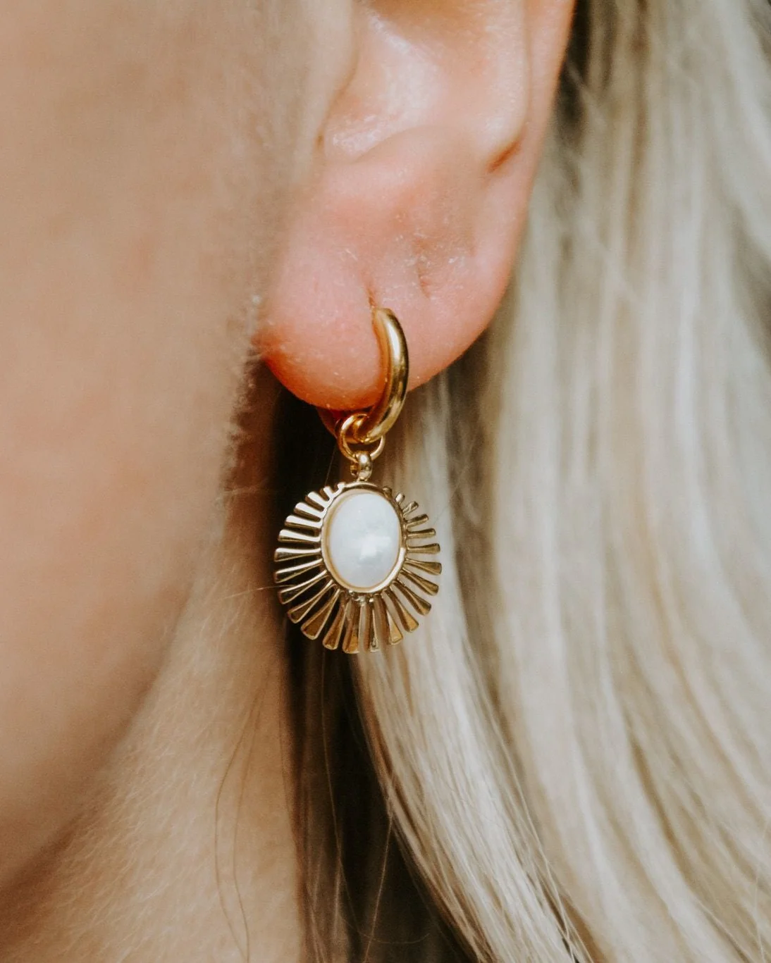 Solenge - Earrings - Stainless Steel - Image 4