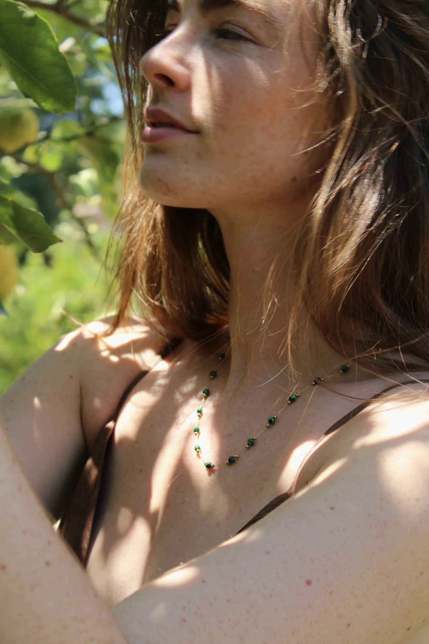 Sophia - Necklace - Natural Stone - Stainless Steel - Image 8