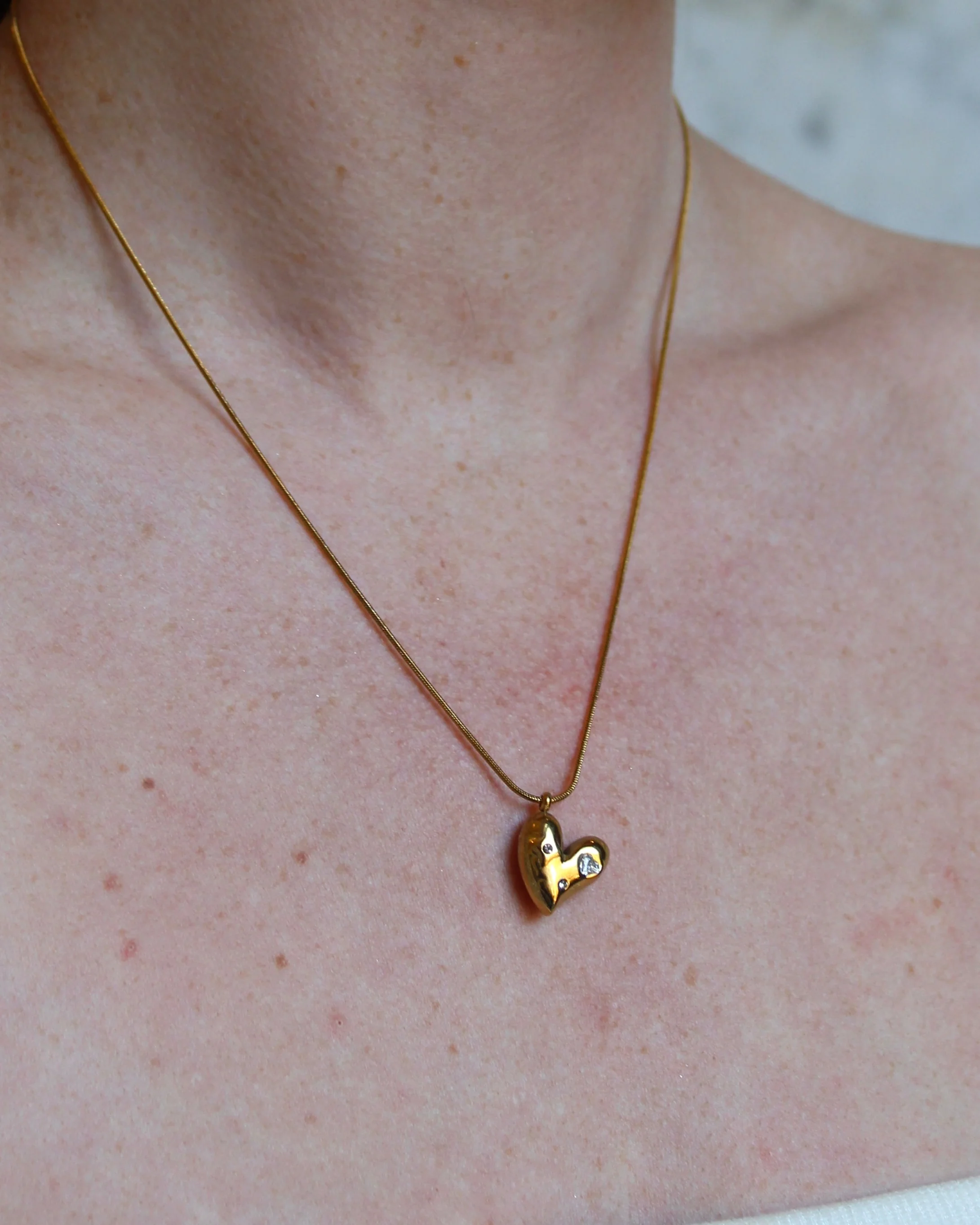 Sparkly love - Necklace - Stainless Steel - Image 2