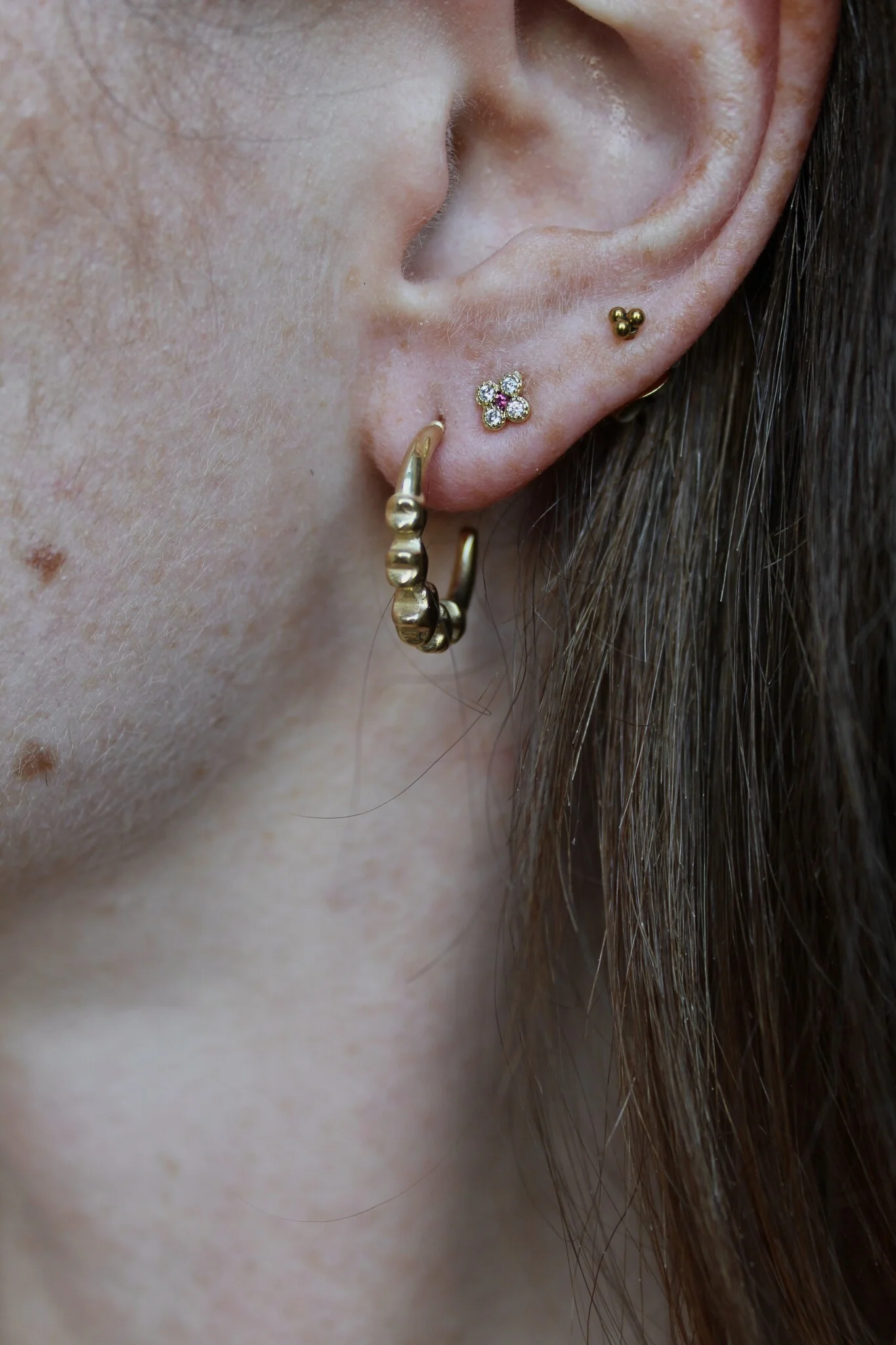 Starry Night - Earrings - Stainless Steel - Image 4