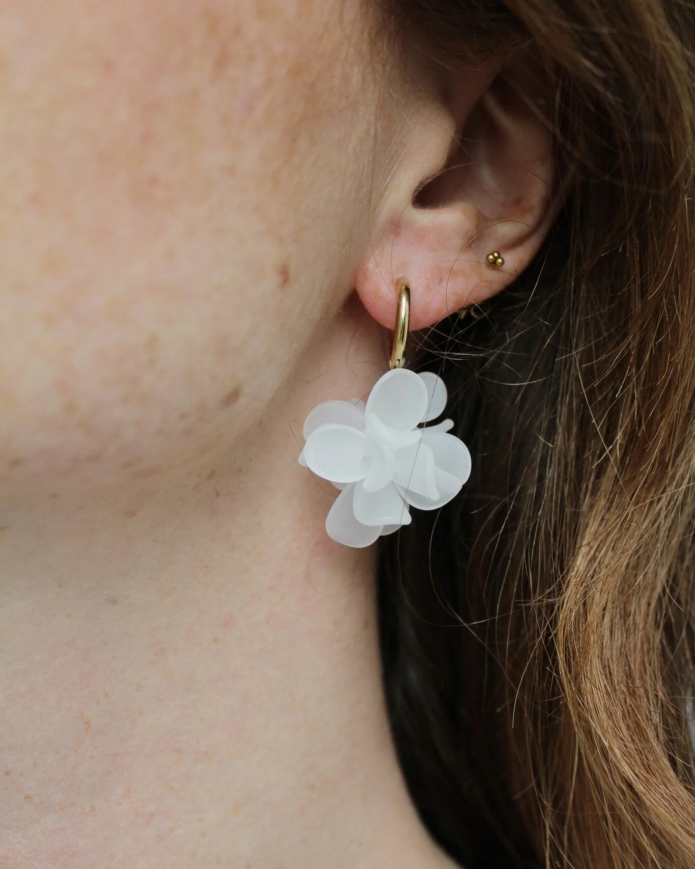 Straya - Earrings - Stainless Steel - Image 2